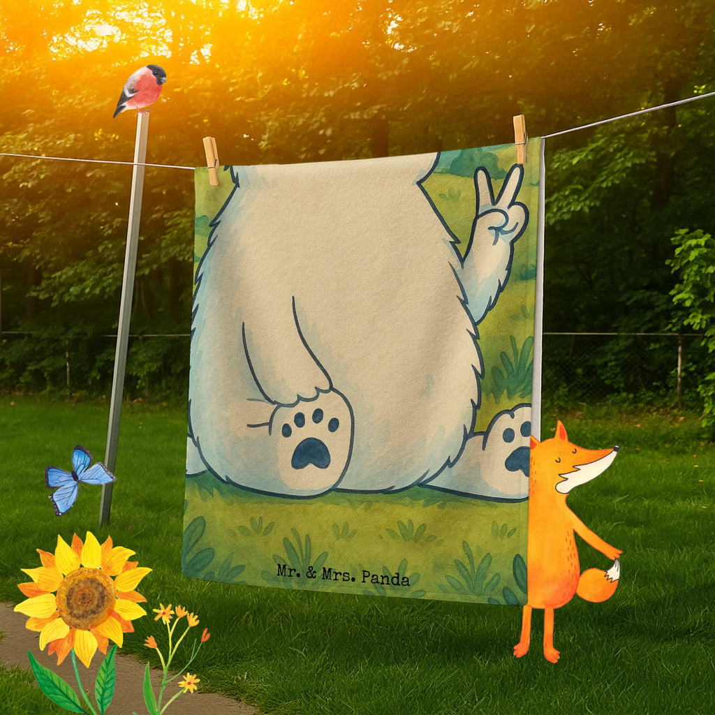 Badehandtuch Eisbär Faul Design Duschtuch, Badetuch, Strandtuch, Saunatuch, Kinder Handtuch, Bär, Teddy, Teddybär, Eisbär, Nordpol, Faul, Entspannen, Relaxen, Büro, Arbeit, Bürojob, Arbeitsplatz, Homeoffice