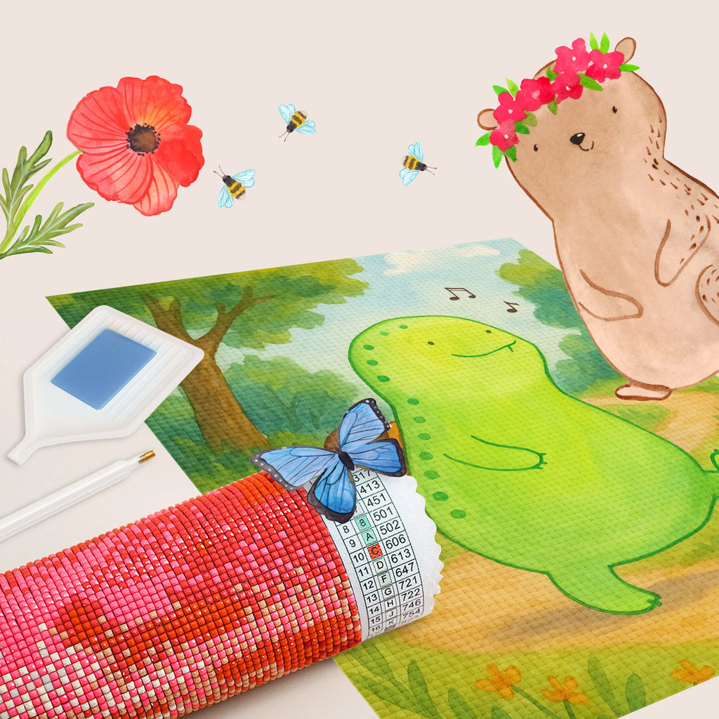 Diamond Painting tortoise Pipes Design turtle, tortoise, reptile, ancient creature, cute, sweet, gift, gift ideas, birthday gift, illustrated, funny, turtle gift items, funny turtle gifts, pet turtles, mom, best friend, sister or daughter, turtle lover, depression, happiness, turtles, separation, joy of life, happy, motivation, new beginning