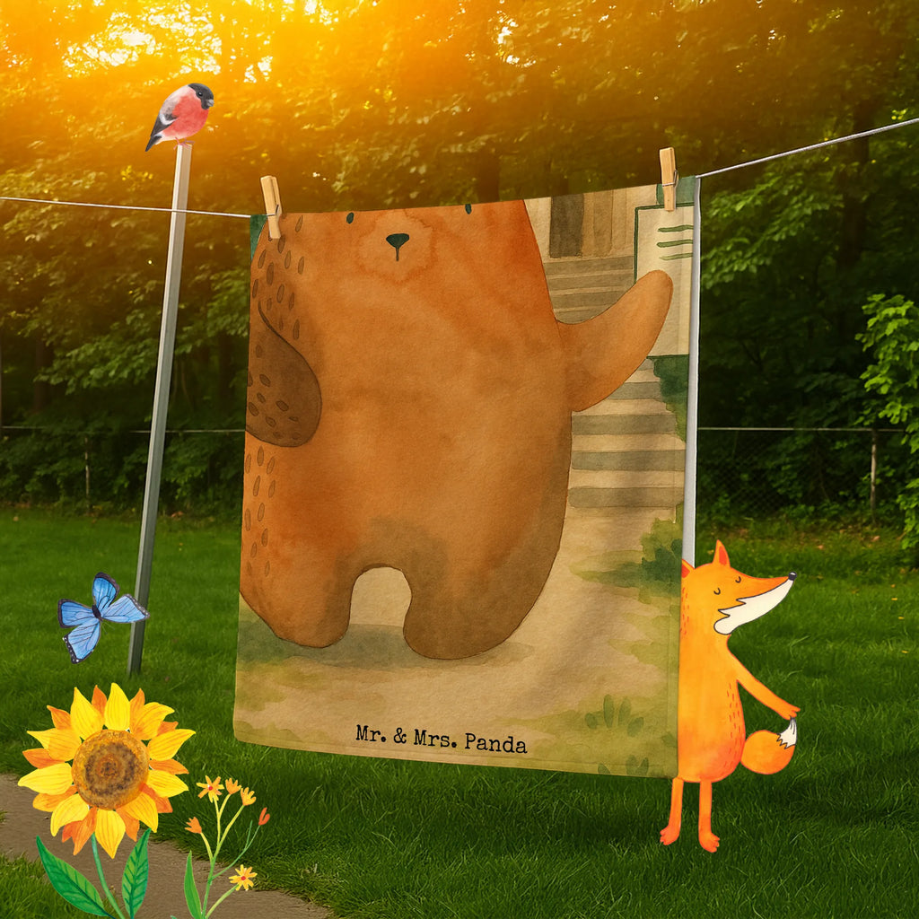 Badehandtuch Bär Prüfung Design Duschtuch, Badetuch, Strandtuch, Saunatuch, Kinder Handtuch, Bär, Teddy, Teddybär, Abitur, Prüfungen, Prüfung bestanden, Abschluss, Zeugnis, Abschlusszeugnis