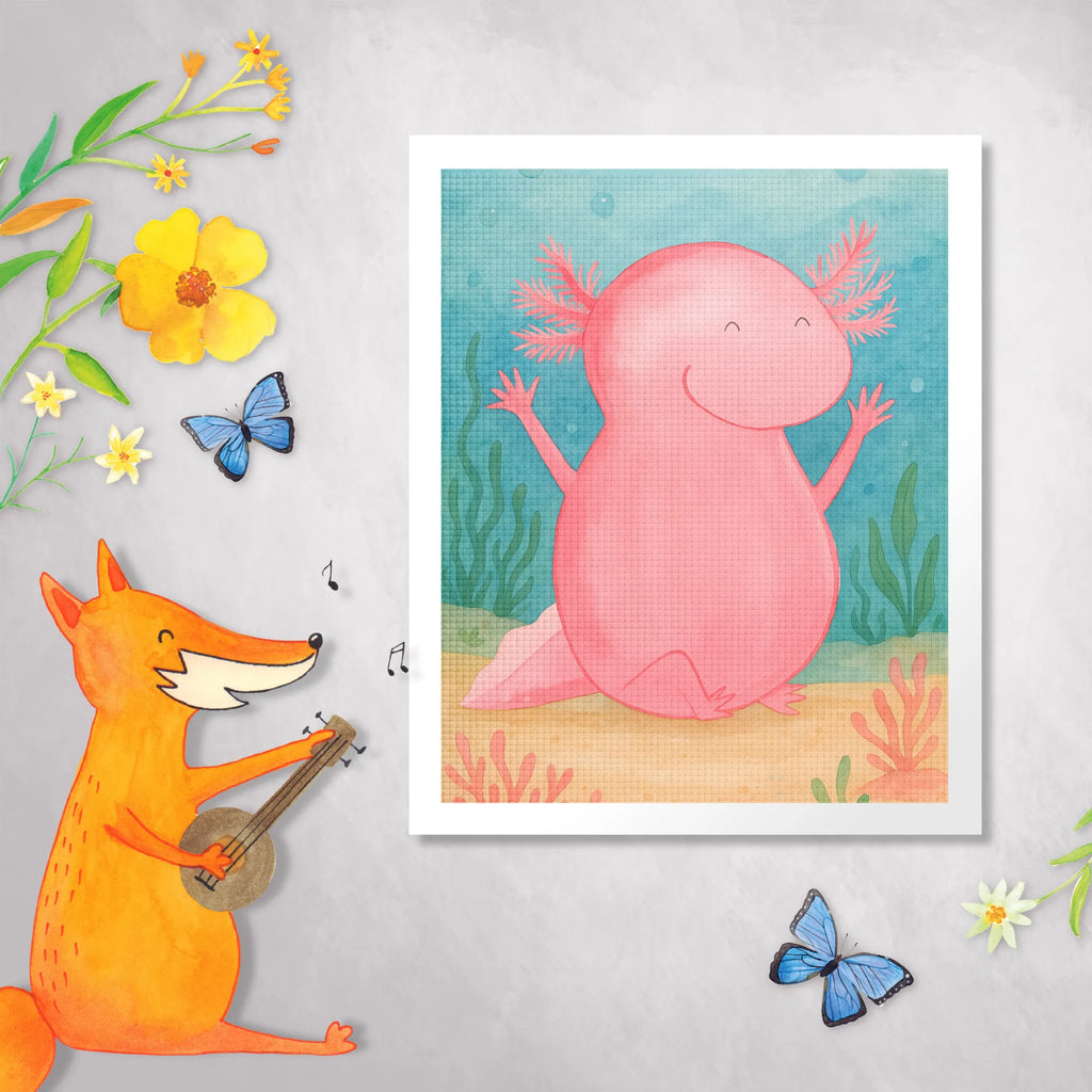 Obraz diamentowy Axolotl Hurra Design Axolotl, Molch