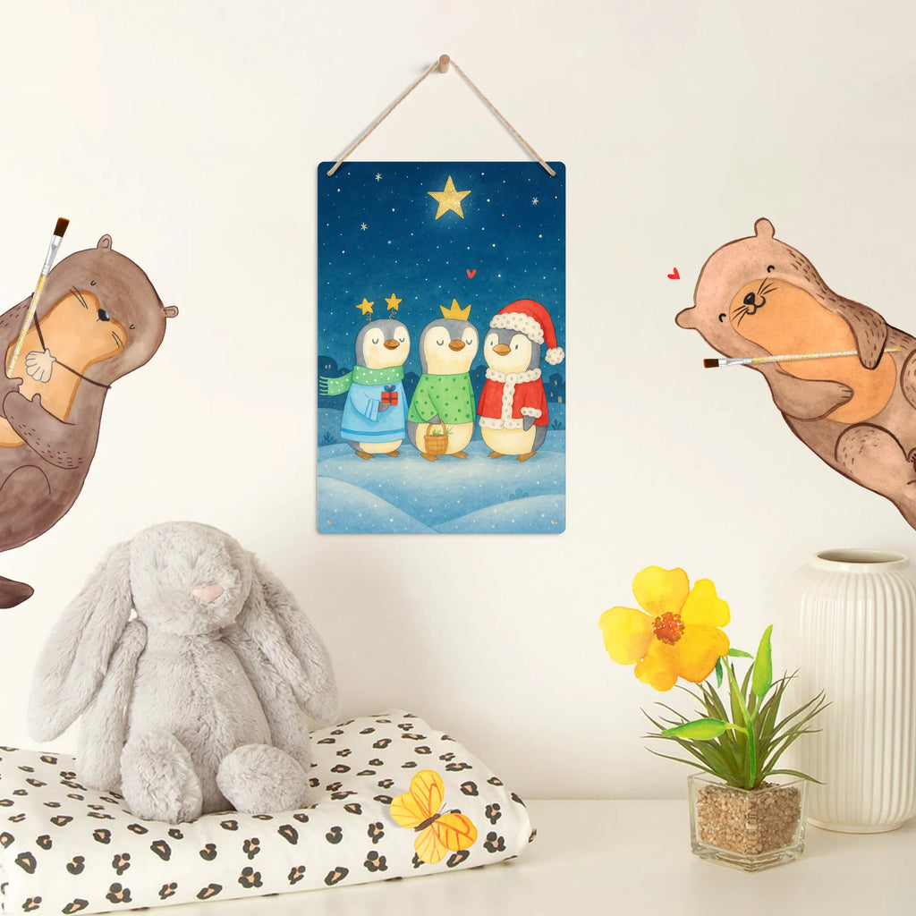 Paint by Numbers Metal Sign wintertime Holy Three Kings Design Winter, Christmas, Christmas time, snow, Christmas days, Santa Claus, Christmas present, Christmas Eve, Epiphany