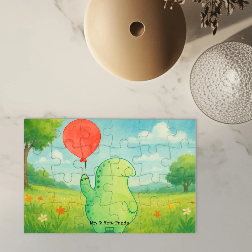 Puzzle Schildkröte Luftballon Design Puzzle, Schildkröte, Schildkröten, Mutausbruch, Motivation, Motivationsspruch
