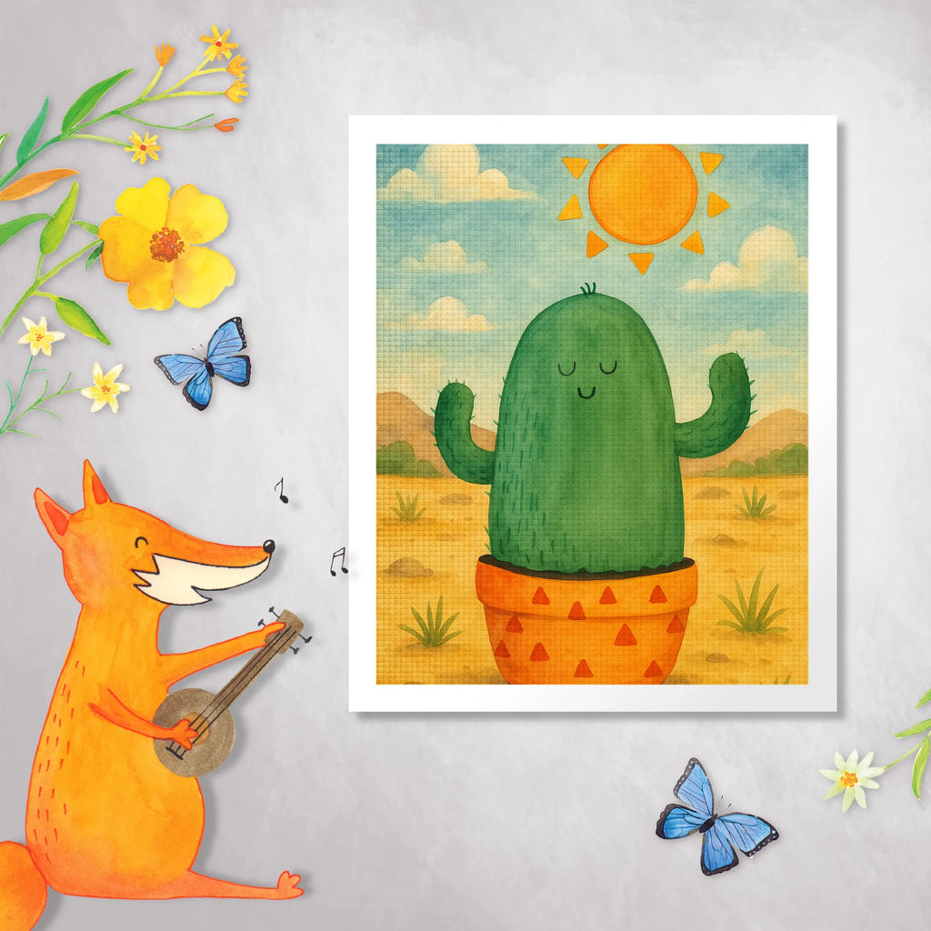 Diamond Painting cactus Sun Design cactus, cactuses, plants, cactus plant, small green cactus, happiness, motivation, new start, happy, separation, gift idea, love cactus love, lovesickness gift, lovesickness, sun, adultery, sunshine, divorce, girlfriend