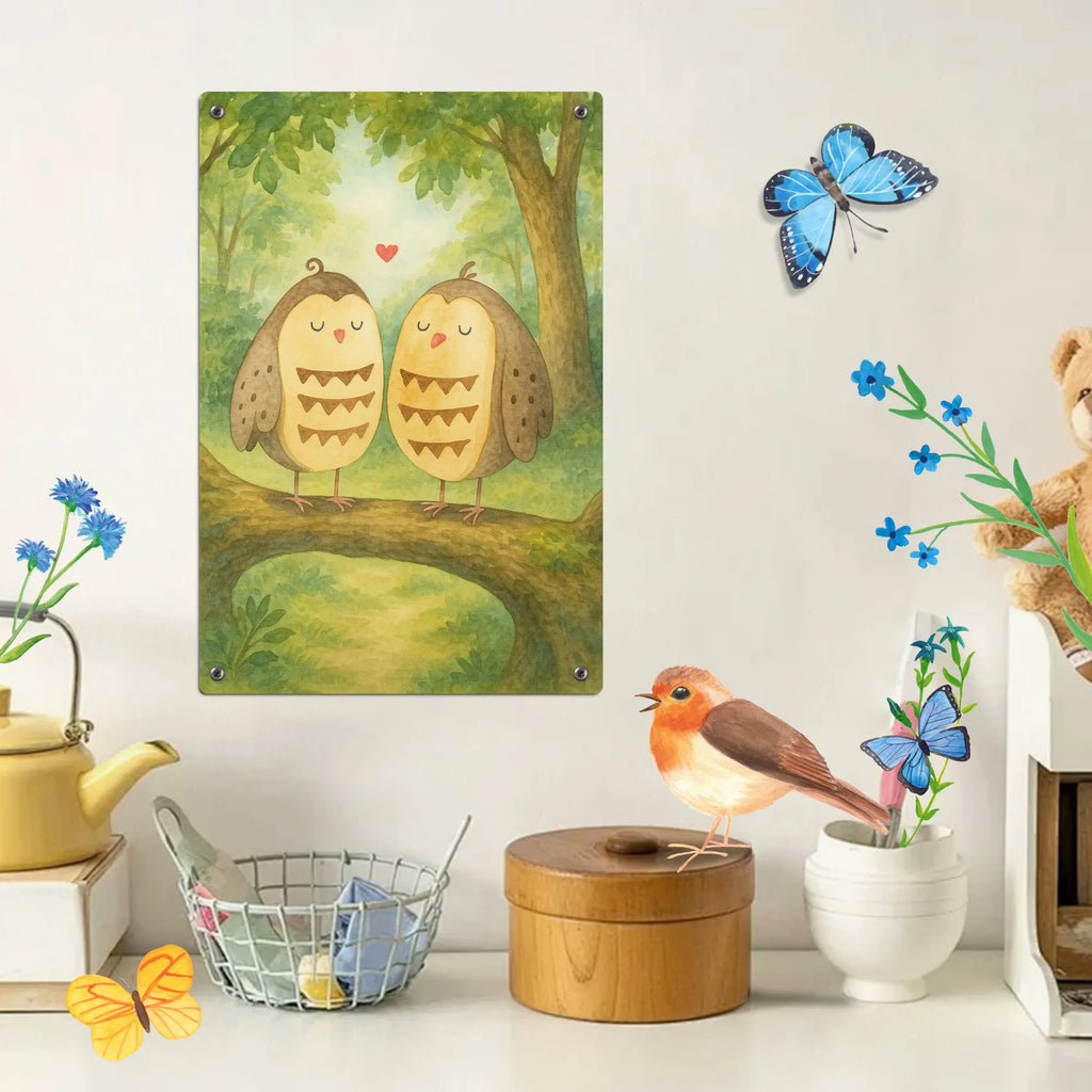 Malen nach Zahlen Metallschild Eulen Liebe Design Künstler, Malen, Kunstwerk, Ausmalbild, Kreativität, Bastelidee, DIY, Malen nach Zahlen, Baseln, Eule, All you need is love, Wortspiel lustig, Liebe, Owl, Freundin Geschenk, Hochzeit Spruch, Eule Deko, Liebe Spruch, Freund