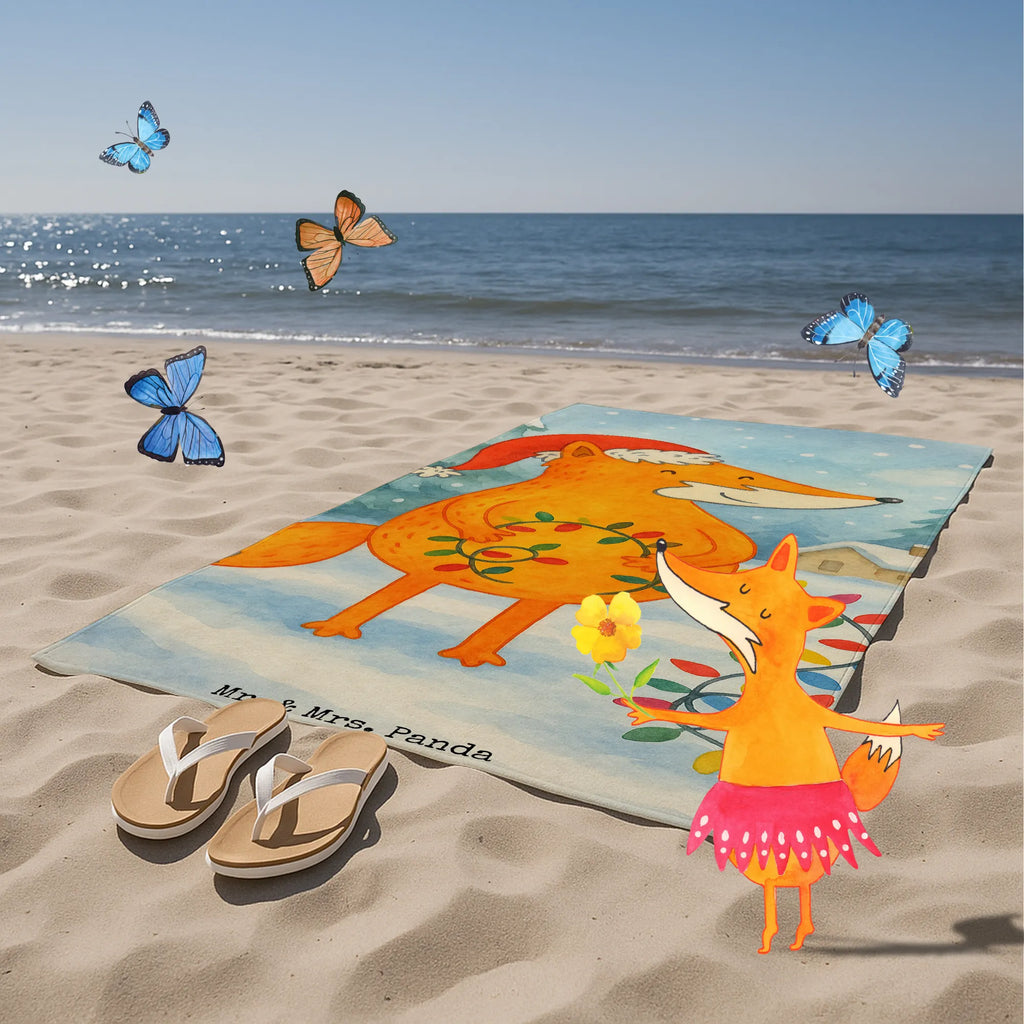 Badehandtuch Fuchs Weihnachten Design Duschtuch, Badetuch, Strandtuch, Saunatuch, Kinder Handtuch, Winter, Weihnachten, Weihnachtsdeko, Nikolaus, Advent, Heiligabend, Wintermotiv, Fuchs, Füchse, Spruch schön, Geschenk Weihnachten, Weihnachtsmann, Weihnachtszeit