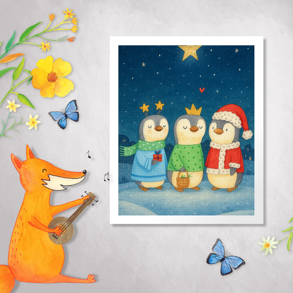 Diamond Painting wintertime Holy Three Kings Design Winter, Christmas, Christmas time, snow, Santa Claus, Christmas days, Christmas present, Epiphany, Christmas Eve