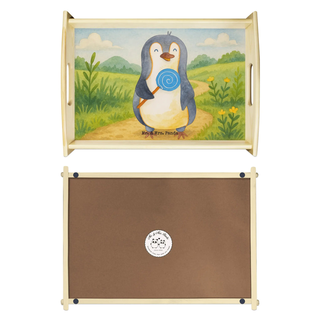 Serviertablett Pinguin Lolli Design Serviertablett, Tablett, Holztablett, Küchentablett, Dekotablett, Frühstückstablett, Pinguin, Pinguine, Lolli, Süßigkeiten, Blödsinn, Spruch, Rebell, Gauner, Ganove, Rabauke
