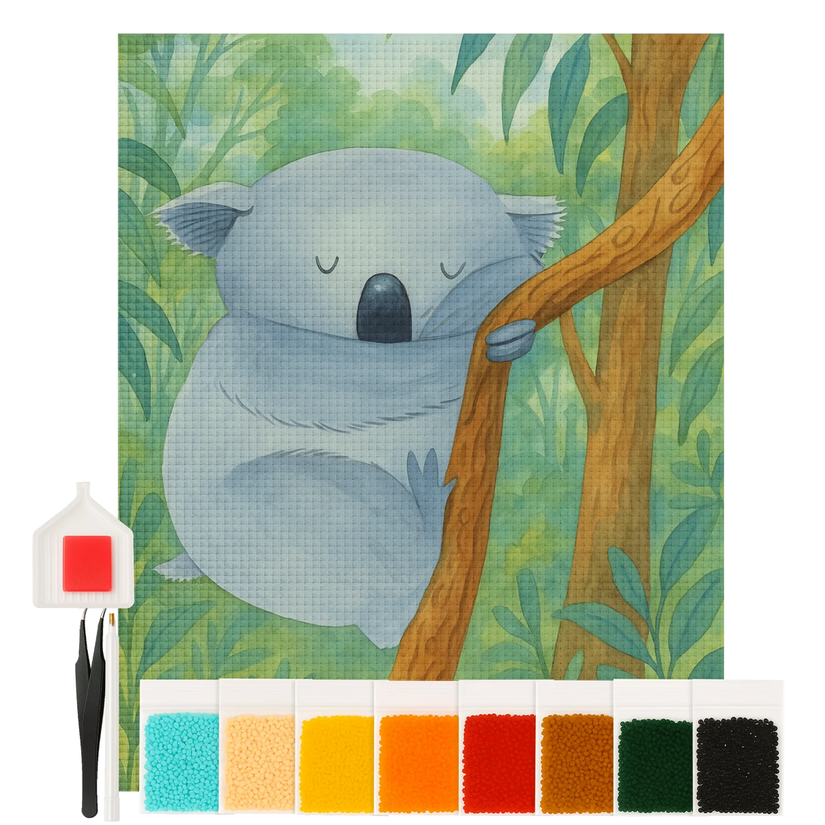 Obraz diamentowy Koala Design Motywy zwierzęce, dobra energia, zabawne powiedzonka, zwierzęta