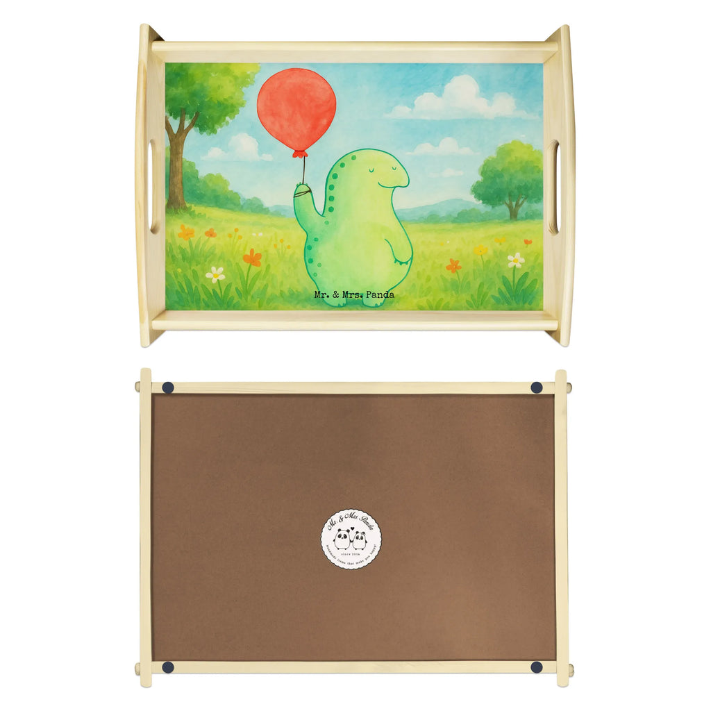 Serviertablett Schildkröte Luftballon Design Serviertablett, Tablett, Holztablett, Küchentablett, Dekotablett, Frühstückstablett, Schildkröte, Schildkröten, Mutausbruch, Motivation, Motivationsspruch