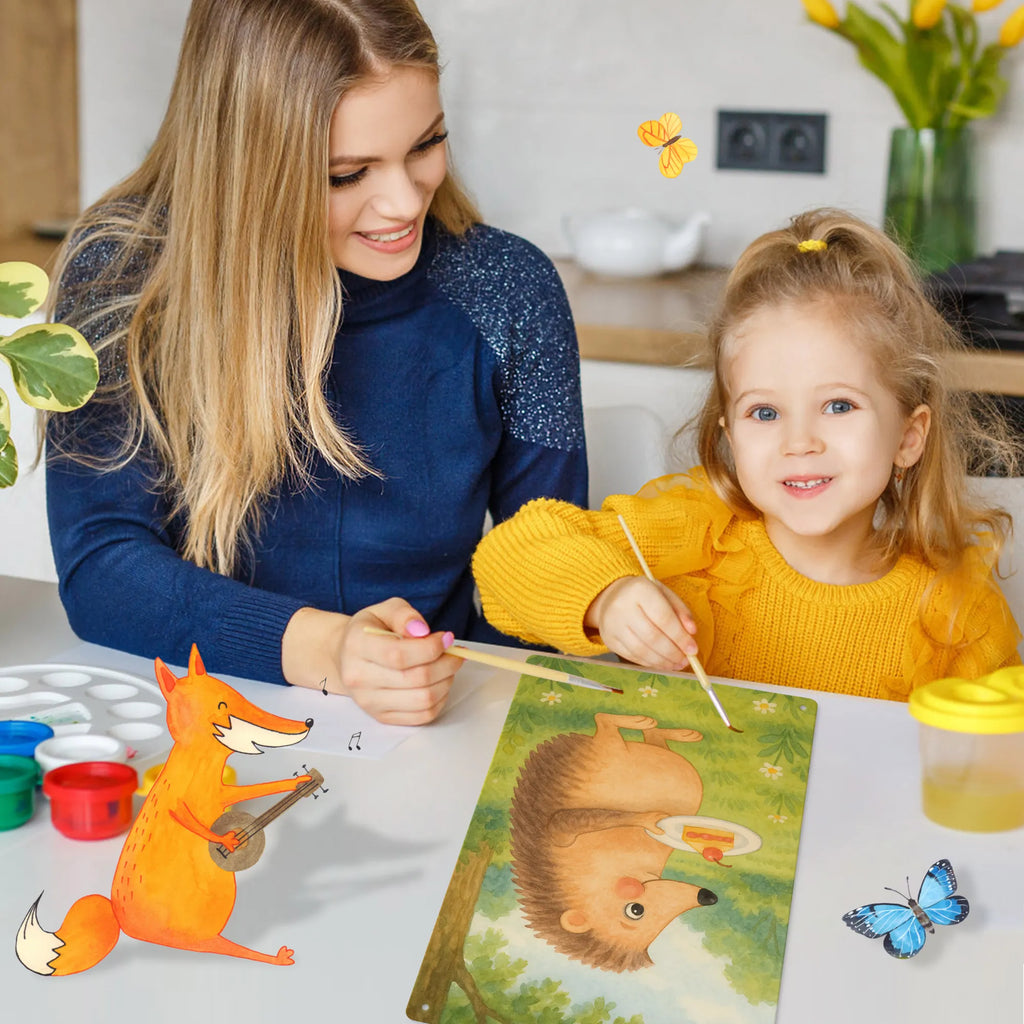 Paint by Numbers Metal Sign Hedgehog piece of cake Design small animals, cute, funny, cute animal motives, hand drawn, small world, funny sayings, good mood, happy, gifts, gift ideas, special gifts, animal lover, card, baking gift, food saying, cake, invitation party, bake cake, birthday cake, hedgehog