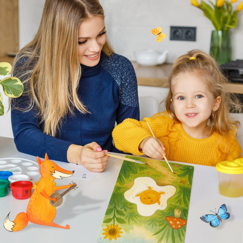 Paint by Numbers Metal Sign Fried egg egg Design small animals, cute, funny, cute animal motives, hand drawn, small world, funny sayings, good mood, happy, gifts, gift ideas, special gifts, animal lover, card, day, Egg, love, fried egg, nice