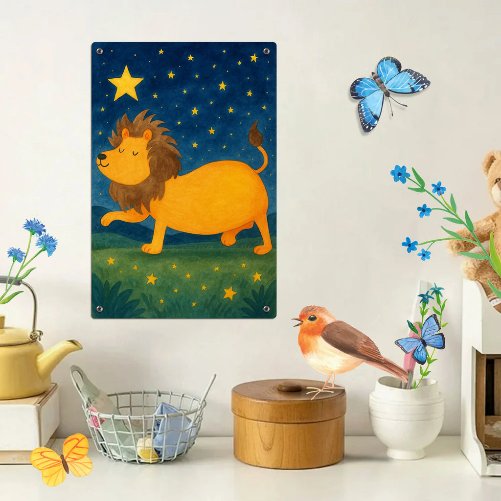 Malen nach Zahlen Metallschild Sternzeichen Löwe Design Bastelidee, Baseln, Kunstwerk, Malen, Ausmalbild, Künstler, Malen nach Zahlen, DIY, Kreativität, Tierkreiszeichen, Sternzeichen, Horoskop, Astrologie, Aszendent, König der Tiere, Geburtstag Juli, Geburtstag August, Geschenk Juli, Löwe Geschenk, Geschenk August, Löwe Sternzeichen