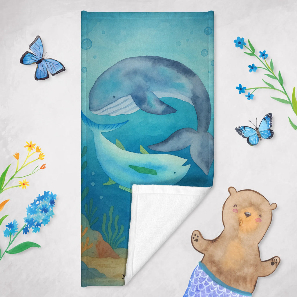 Badehandtuch Walfisch Thunfisch Design Duschtuch, Badetuch, Strandtuch, Saunatuch, Kinder Handtuch, Tiermotive, Gute Laune, lustige Sprüche, Tiere, Wal, Wahl, Tunfisch, Wortwitz lustig, Spruch lustig, Flachwitz, Witz, Spruch des Tages, Flachwitz Geschenk