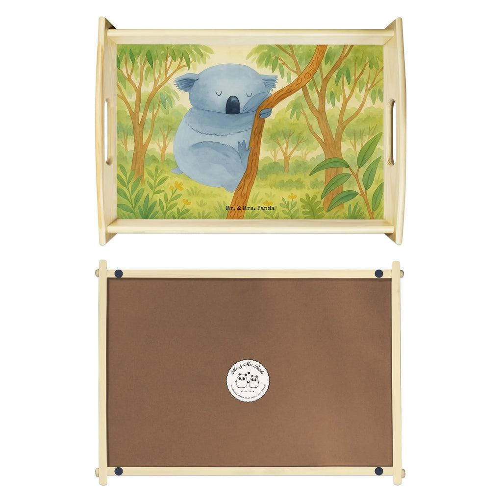 Serving tray koala Design Serviertablett, Tablett, Holztablett, Küchentablett, Dekotablett, Frühstückstablett, Tiermotive, Gute Laune, lustige Sprüche, Tiere, Koala, träumen, Traum, schlafen, Schlafzimmer, Traumland, Bär, Koalabär