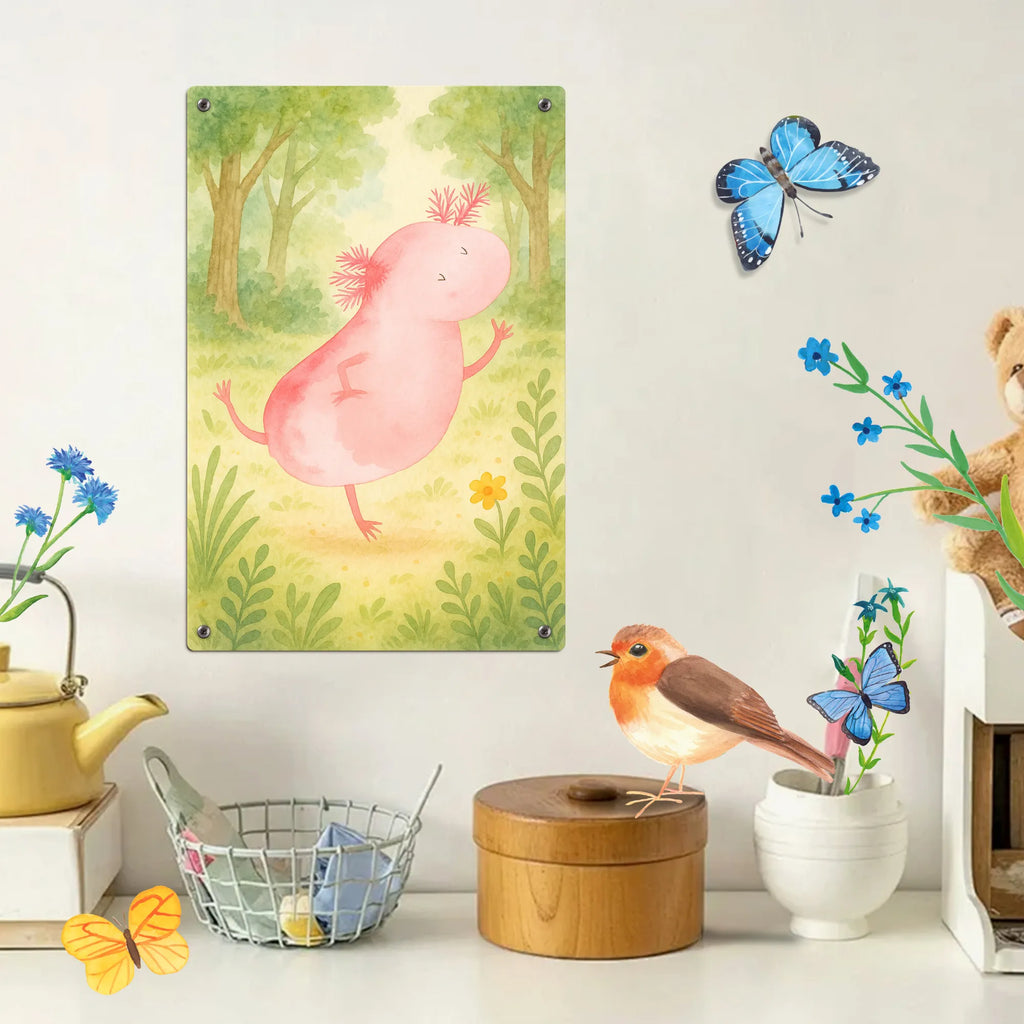 Paint by Numbers Metal Sign axolotl Dance Design Axolotl, Axelotl, marine animals, Mexican walking fish, salamander, best friend, tailfish, roof damage, stars, girlfriend, crazy, amphibians, axolot