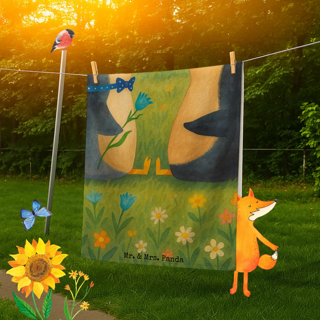 Badehandtuch Pinguin Pärchen Design Duschtuch, Badetuch, Strandtuch, Saunatuch, Kinder Handtuch, Pinguin, Pinguine, Liebe, Liebespaar, Liebesbeweis, Liebesgeschenk, Verlobung, Jahrestag, Hochzeitstag, Hochzeit, Hochzeitsgeschenk, große Liebe, Traumpaar