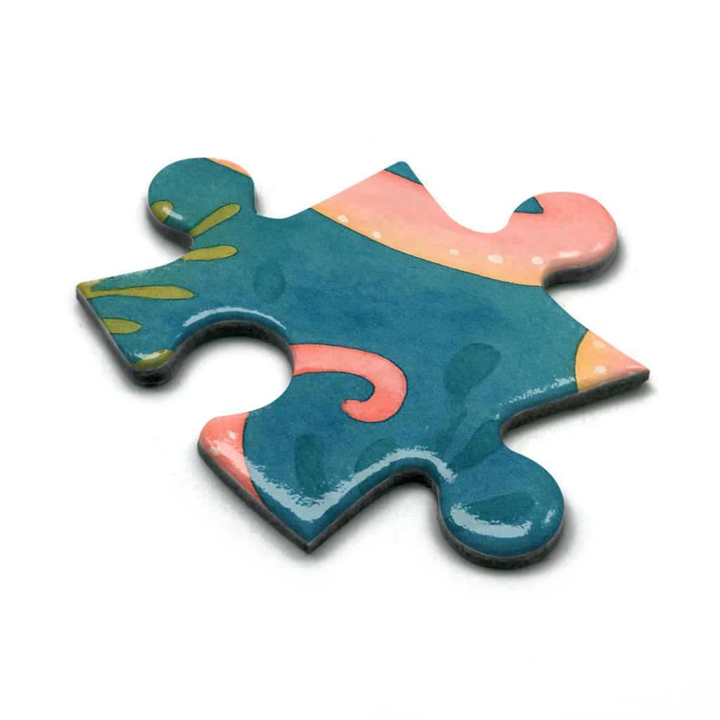 Puzzle Tintenfisch Design Puzzle, Tiermotive, Gute Laune, lustige Sprüche, Tiere, Meer, Meerestier, Krake, Tintenfisch, Arme, Wasser, Ozean