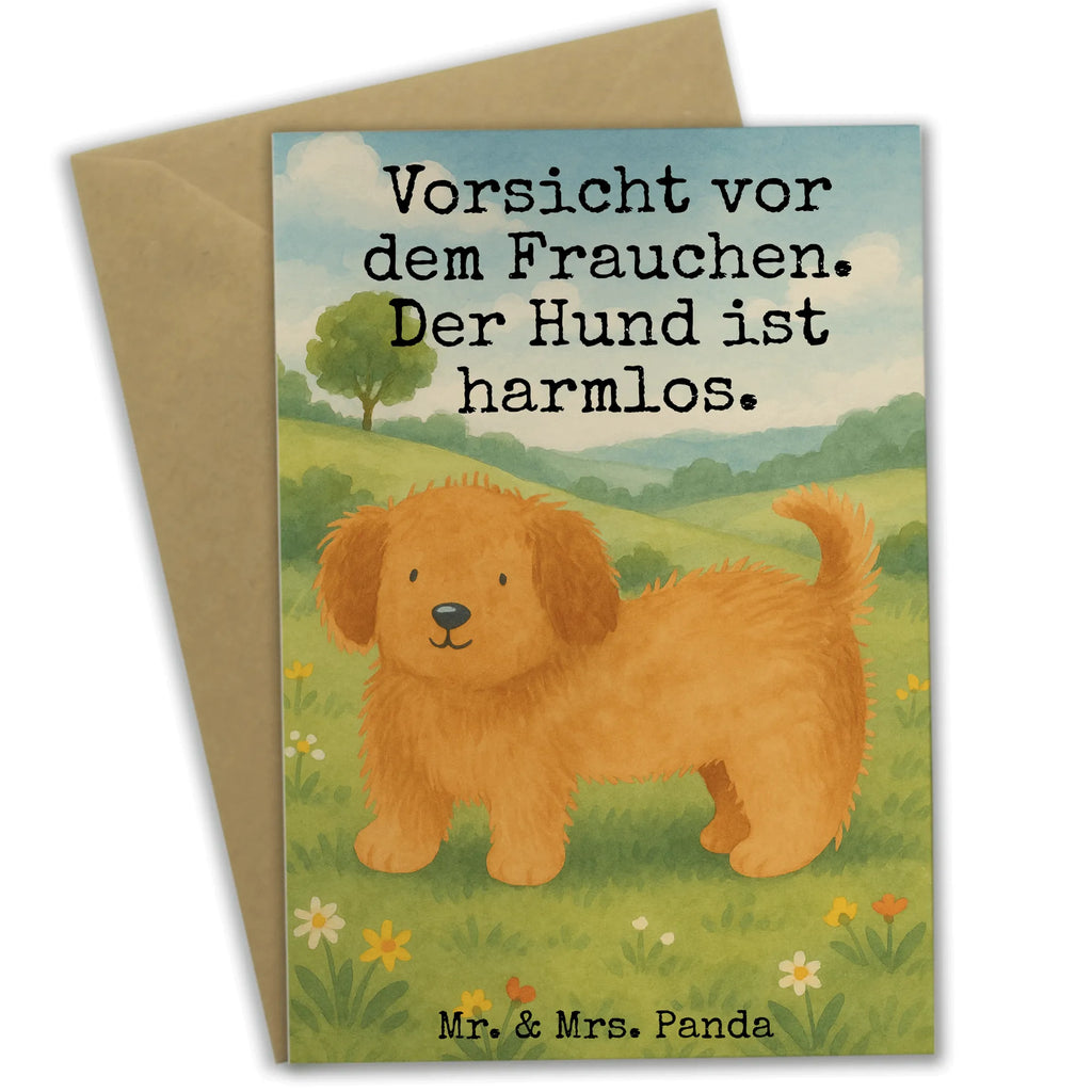 Grußkarte Hund Flauschig Design Grußkarte, Klappkarte, Einladungskarte, Glückwunschkarte, Hochzeitskarte, Geburtstagskarte, Karte, Ansichtskarten, Hund, Hundemotiv, Haustier, Hunderasse, Tierliebhaber, Hundebesitzer, Sprüche, Hunde, Frauchen, Hundemama, Hundeliebe