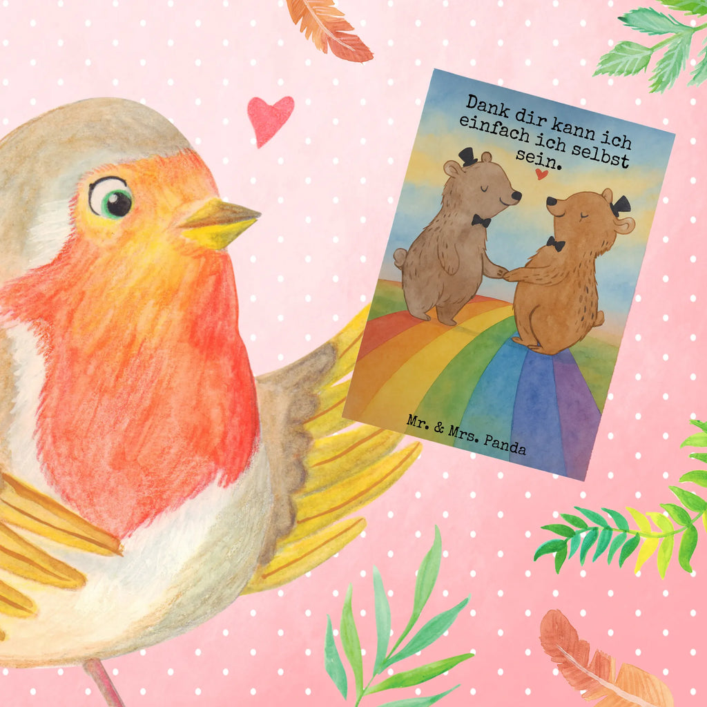 Grußkarte Bären Gay Pride Design Grußkarte, Klappkarte, Einladungskarte, Glückwunschkarte, Hochzeitskarte, Geburtstagskarte, Karte, Ansichtskarten, Hochzeit, Hochzeitsgeschenk, Ehe, Hochzeitsfeier, Trauung, Trauungsgeschenk, Verlobungsfeier, Verlobungsgeschenk, Hochzeitsgeschenkideen, Hochzeitsgeschenke für Brautpaar