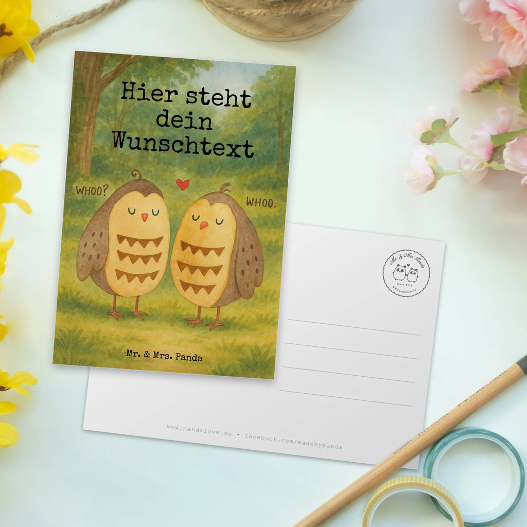 Personalised postcard owls Love Design Grußkarte mit Wunschtext, Postkarte mit Wunschtext, Postkarte bedrucken, Einladung mit Wunschtext, Ansichtskarte mit Wunschtext, Einladung mit Namen, Postkarte mit Namen, Geschenkkarte mit Namen, Karte mit Wunschtext, Geschenkkarte mit Wunschtext, Grußkarte mit Namen, Karte mit Namen, Ansichtskarte mit Namen, Postkarte personalisierbar, Eule, Freundin Geschenk, Eule Deko, Wortspiel lustig, Freund, All you need is love, Hochzeit Spruch, Owl, Liebe Spruch, Liebe