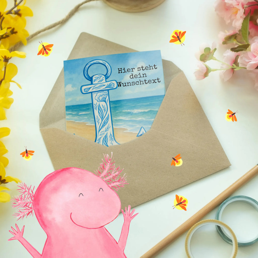 Spersonalizowana kartka z życzeniami kotwica Niebieski Design Grußkarte selbst gestalten, Personalisiertere Klappkarte, Grußkarten personalisiert, Personalisierte Hochzeitskarte, Grußkarte mit Namen, Personalisierte Glückwunschkarte, Grußkarte mit persönlichen Nachrichten, Personalisierte Karte, Grußkarte als Geldgeschenk, Personalisierte Einladungskarte, Grußkarte selber drucken, Personalisierte Geburtstagskarte, Personalisierte Grußkarte, Tiermotive, Gute Laune, lustige Sprüche, Tiere