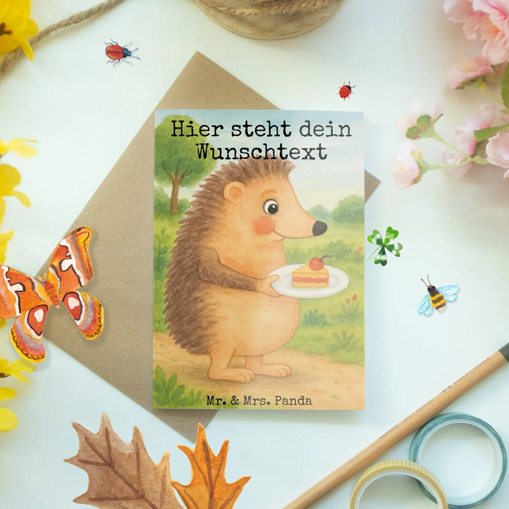 Personalised greetings card Hedgehog piece of cake Design Grußkarte selber drucken, Personalisierte Geburtstagskarte, Personalisiertere Klappkarte, Personalisierte Hochzeitskarte, Grußkarte als Geldgeschenk, Grußkarte selbst gestalten, Grußkarte mit Namen, Personalisierte Grußkarte, Personalisierte Glückwunschkarte, Grußkarten personalisiert, Personalisierte Karte, Grußkarte mit persönlichen Nachrichten, Personalisierte Einladungskarte, Tiermotive, Gute Laune, lustige Sprüche, Tiere, Kuchen, Backen Geschenk, Igel, Geburtstagskuchen, Kuchen backen, Torte, Einladung Party, Essen Spruch