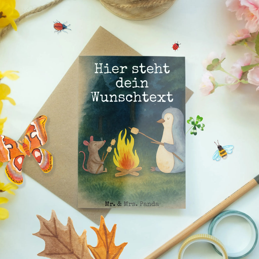 Spersonalizowana kartka z życzeniami pingwin ognisko Design Grußkarte selbst gestalten, Grußkarte mit persönlichen Nachrichten, Personalisierte Hochzeitskarte, Personalisiertere Klappkarte, Grußkarte mit Namen, Personalisierte Karte, Personalisierte Geburtstagskarte, Grußkarte als Geldgeschenk, Personalisierte Einladungskarte, Grußkarten personalisiert, Personalisierte Glückwunschkarte, Grußkarte selber drucken, Personalisierte Grußkarte, Pinguin, Neustart, Job, Motivation, Liebe, Leben, Lebensmotivation, Büroalltag, Pinguine, Marshmallows, Maus, Büro, grillen, Lagerfeuer, Feuer, Arbeit, Lebensspruch