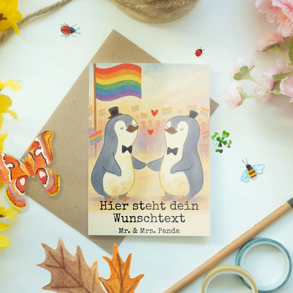 Personalised greetings card penguins gay pride Design Personalisierte Glückwunschkarte, Grußkarte mit Namen, Grußkarten personalisiert, Personalisierte Geburtstagskarte, Grußkarte selber drucken, Personalisierte Karte, Personalisierte Hochzeitskarte, Grußkarte als Geldgeschenk, Grußkarte mit persönlichen Nachrichten, Personalisiertere Klappkarte, Grußkarte selbst gestalten, Personalisierte Einladungskarte, Personalisierte Grußkarte, Hochzeit, Hochzeitsgeschenk, Ehe, Hochzeitsfeier, Trauung, Trauungsgeschenk, Hochzeitskarte, Verlobungsfeier, Verlobungsgeschenk, Hochzeitsgeschenkideen, Hochzeitsgeschenke für Brautpaar