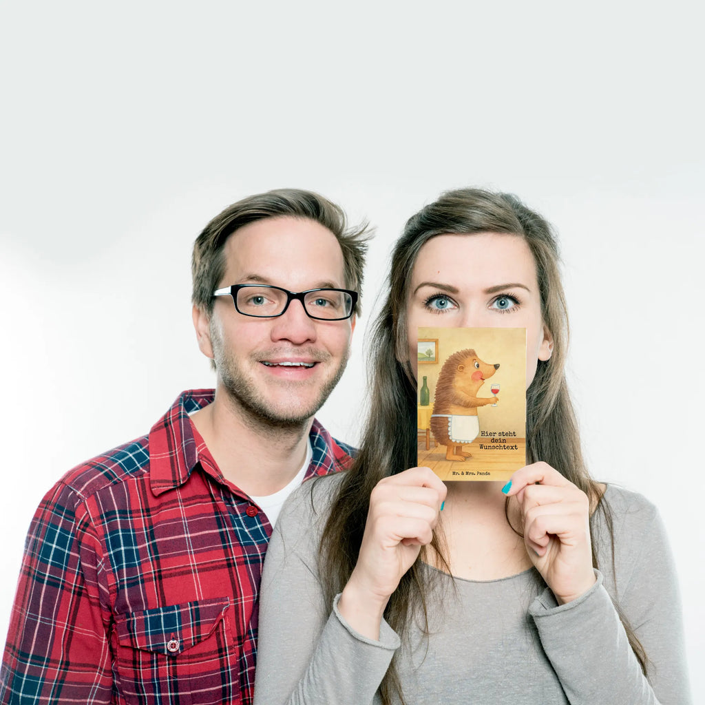 Personalizowana kartka pocztowa jeż wino Design Einladung mit Namen, Ansichtskarte mit Namen, Postkarte mit Wunschtext, Geschenkkarte mit Wunschtext, Grußkarte mit Wunschtext, Geschenkkarte mit Namen, Einladung mit Wunschtext, Postkarte personalisierbar, Karte mit Wunschtext, Ansichtskarte mit Wunschtext, Karte mit Namen, Grußkarte mit Namen, Postkarte bedrucken, Postkarte mit Namen, Tiermotive, Gute Laune, lustige Sprüche, Tiere, Weinglas, Wein Deko, Weißwein, Geschenk Weintrinker, Wein trinken, Rotwein, Geschenk Weinliebhaber, Igel, Wein Spruch
