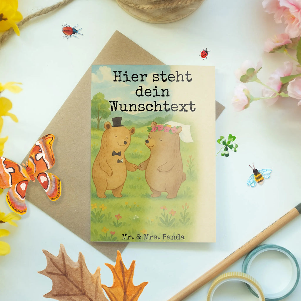 Personalised greetings card bears marriage Design Personalisierte Glückwunschkarte, Grußkarte mit persönlichen Nachrichten, Personalisiertere Klappkarte, Grußkarten personalisiert, Personalisierte Einladungskarte, Grußkarte mit Namen, Grußkarte selbst gestalten, Grußkarte als Geldgeschenk, Personalisierte Hochzeitskarte, Personalisierte Grußkarte, Personalisierte Geburtstagskarte, Grußkarte selber drucken, Personalisierte Karte, Hochzeit, Hochzeitsgeschenk, Ehe, Hochzeitsfeier, Trauung, Trauungsgeschenk, Hochzeitskarte, Verlobungsfeier, Verlobungsgeschenk, Hochzeitsgeschenkideen, Hochzeitsgeschenke für Brautpaar, Hochzeitstag, Geschenk zur Hochzeit