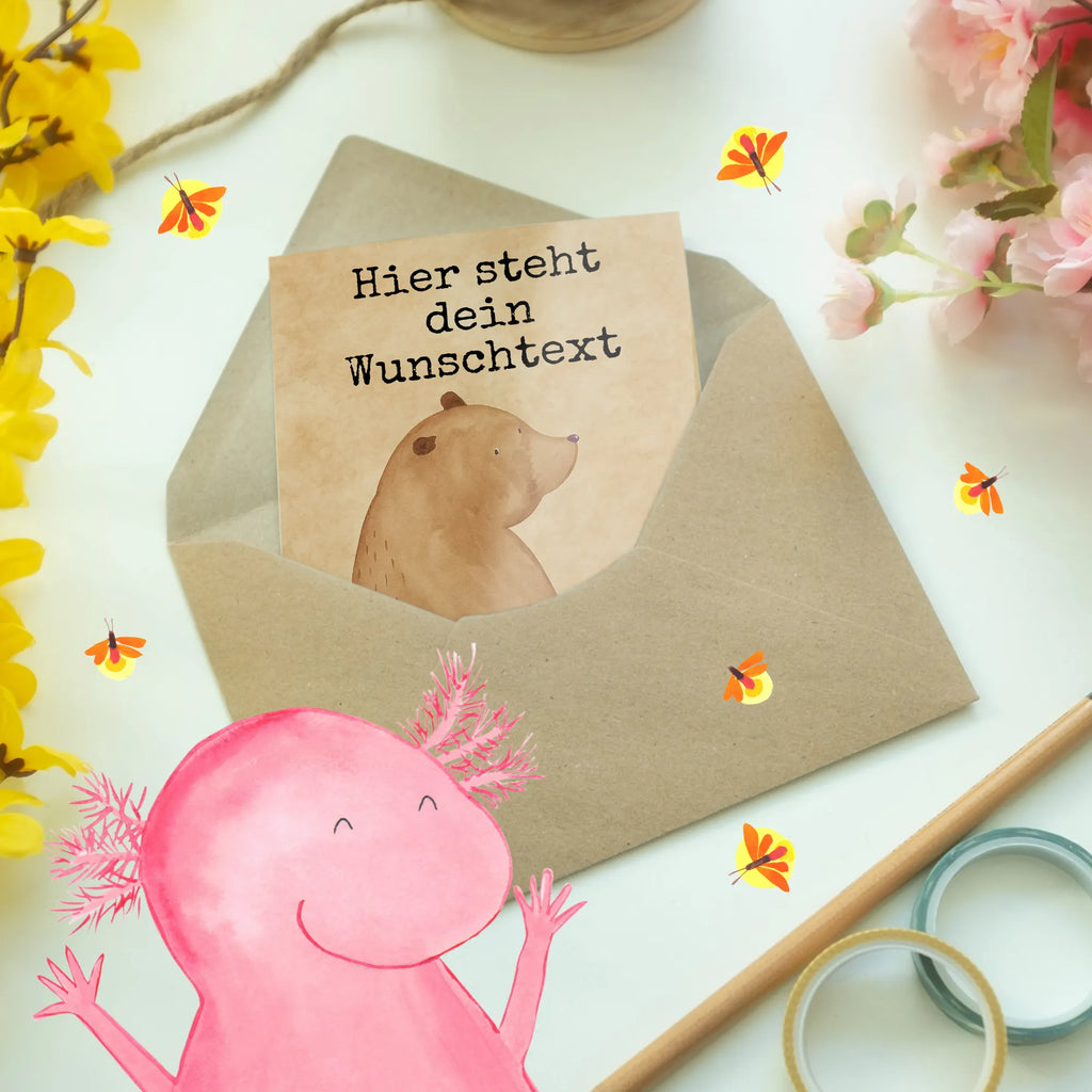 Personalised greetings card bear shoulder look Design Grußkarte mit persönlichen Nachrichten, Personalisierte Geburtstagskarte, Personalisierte Karte, Grußkarte selber drucken, Personalisierte Glückwunschkarte, Personalisiertere Klappkarte, Personalisierte Grußkarte, Personalisierte Hochzeitskarte, Grußkarte selbst gestalten, Grußkarte als Geldgeschenk, Personalisierte Einladungskarte, Grußkarten personalisiert, Grußkarte mit Namen, Bär, Teddy, Teddybär, Weisheit, Bären, Weltansicht, Selbstachtung, Bärenliebe, Motivation