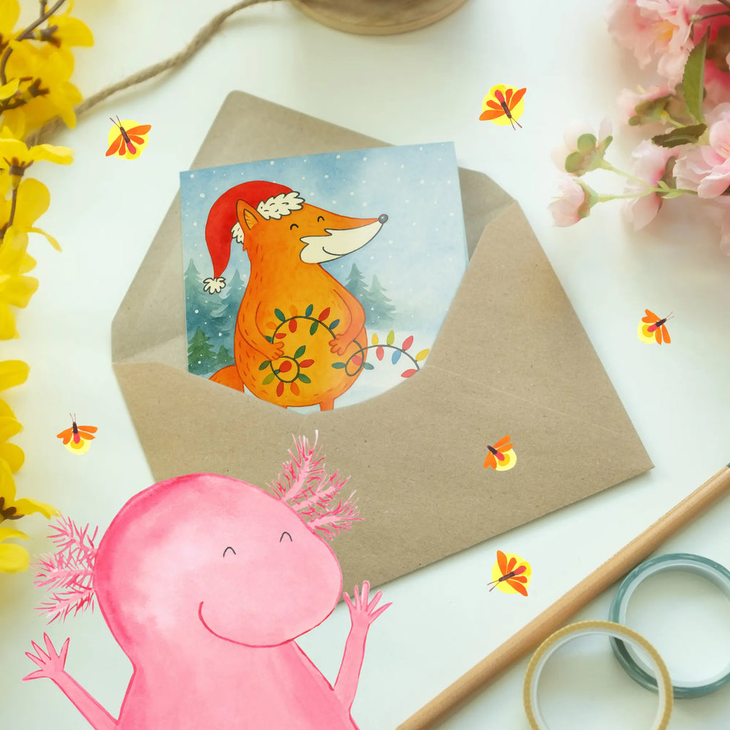 Personalised greetings card Fox Christmas Design Grußkarte als Geldgeschenk, Grußkarte mit persönlichen Nachrichten, Personalisierte Karte, Grußkarten personalisiert, Grußkarte selber drucken, Personalisierte Hochzeitskarte, Grußkarte selbst gestalten, Personalisierte Glückwunschkarte, Personalisierte Grußkarte, Personalisiertere Klappkarte, Personalisierte Geburtstagskarte, Grußkarte mit Namen, Personalisierte Einladungskarte, Winter, Weihnachten, Weihnachtsdeko, Nikolaus, Advent, Heiligabend, Wintermotiv, Spruch schön, Weihnachtszeit, Fuchs, Geschenk Weihnachten, Weihnachtsmann, Füchse