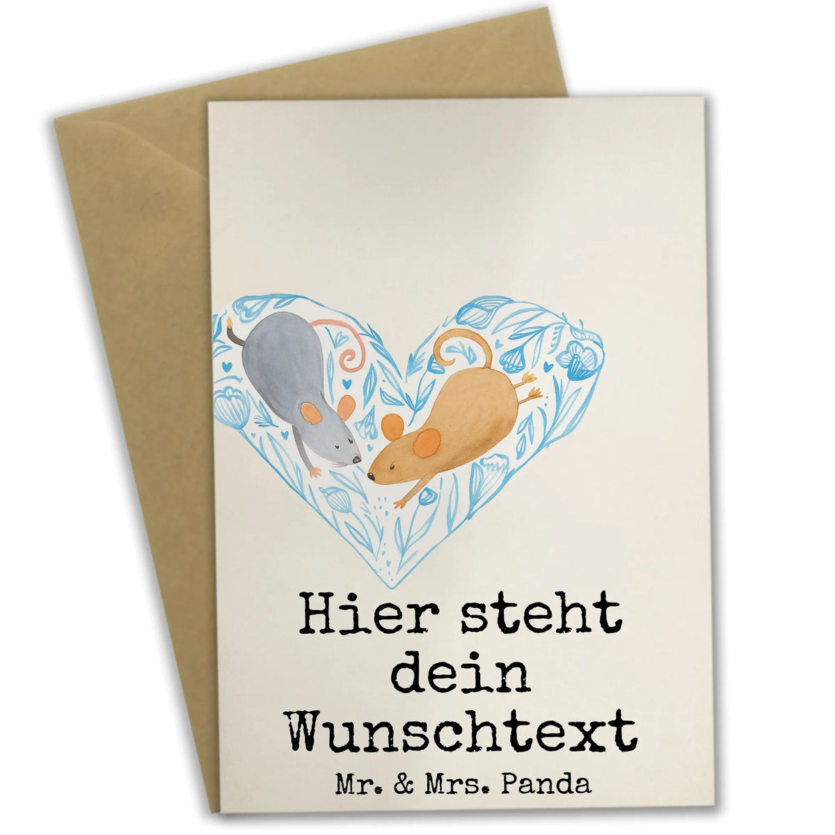 Personalisierte Grußkarte Hochzeit Mäuse Herz Design Personalisierte Klappkarte, Personalisierte Grußkarte, Personalisierte Karte, individuelle grußkarte, grußkarte personalisiert, Grußkarten Personalisiert, Grußkarte personalisierbar, Hochzeitskarte, Hochzeit, Hochzeitsgeschenk, Ehe, Hochzeitsfeier, Trauung, Trauungsgeschenk, Verlobungsfeier, Verlobungsgeschenk, Hochzeitsgeschenkideen, Hochzeitsgeschenke für Brautpaar, Paargeschenk, Freund, Paar, Mäuse, Maus, Liebe, Freundin