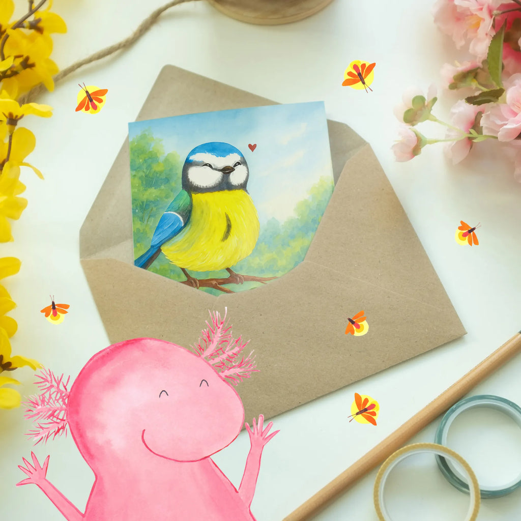 Personalisierte Grußkarte Vogel Blaumeise Design Personalisierte Glückwunschkarte, Grußkarte selber drucken, Personalisierte Hochzeitskarte, Personalisierte Karte, Personalisierte Geburtstagskarte, Personalisiertere Klappkarte, Grußkarte selbst gestalten, Grußkarte mit Namen, Grußkarte mit persönlichen Nachrichten, Personalisierte Einladungskarte, Grußkarten personalisiert, Personalisierte Grußkarte, Grußkarte als Geldgeschenk, Ostern, Osterhase, Ostergeschenke, Osternest, Osterdeko, Geschenke zu Ostern, Ostern Geschenk, Ostergeschenke Kinder, Ostern Kinder, Blaumeise, Osterzeit, Vogel, liebe Grüße, Ostergrüße, Frühlingsgefühle, Frühling