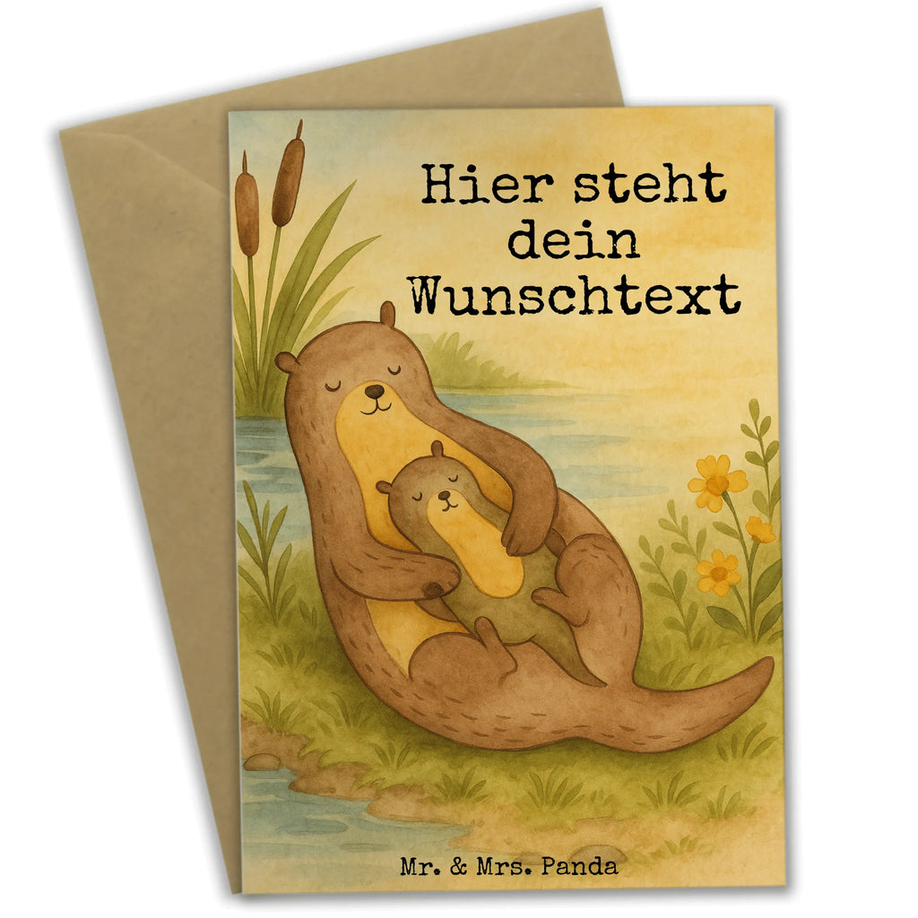 Personalisierte Grußkarte Otter Kind Design Grußkarte selbst gestalten, Grußkarten personalisiert, Personalisierte Grußkarte, Personalisiertere Klappkarte, Personalisierte Einladungskarte, Grußkarte mit persönlichen Nachrichten, Grußkarte als Geldgeschenk, Personalisierte Geburtstagskarte, Grußkarte mit Namen, Personalisierte Karte, Grußkarte selber drucken, Personalisierte Glückwunschkarte, Personalisierte Hochzeitskarte, Otter, Fischotter, Seeotter, Otter Seeotter See Otter
