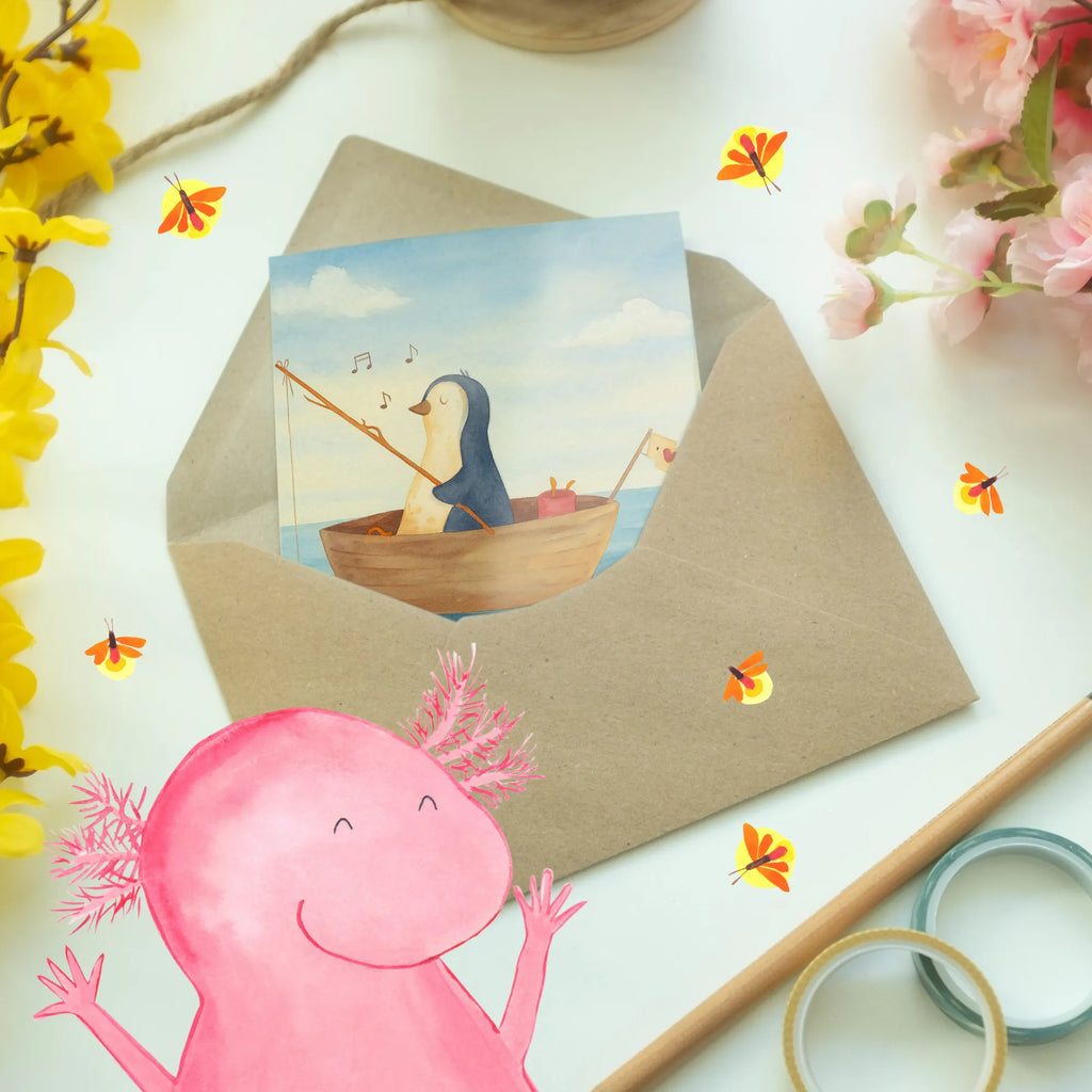 Spersonalizowana kartka z życzeniami pingwin łódka wędkarska Design Grußkarten personalisiert, Grußkarte mit persönlichen Nachrichten, Personalisierte Einladungskarte, Personalisierte Grußkarte, Grußkarte selber drucken, Grußkarte mit Namen, Personalisierte Karte, Personalisierte Glückwunschkarte, Personalisierte Geburtstagskarte, Grußkarte selbst gestalten, Personalisiertere Klappkarte, Grußkarte als Geldgeschenk, Personalisierte Hochzeitskarte, Pinguin, Geschenkidee Liebeskummer, Angeln, Neustart, genießen, Boot, Motivation, Trennung, Angelboot, Leben, Neuanfang, Pinguine, Scheidung, Lebenslust
