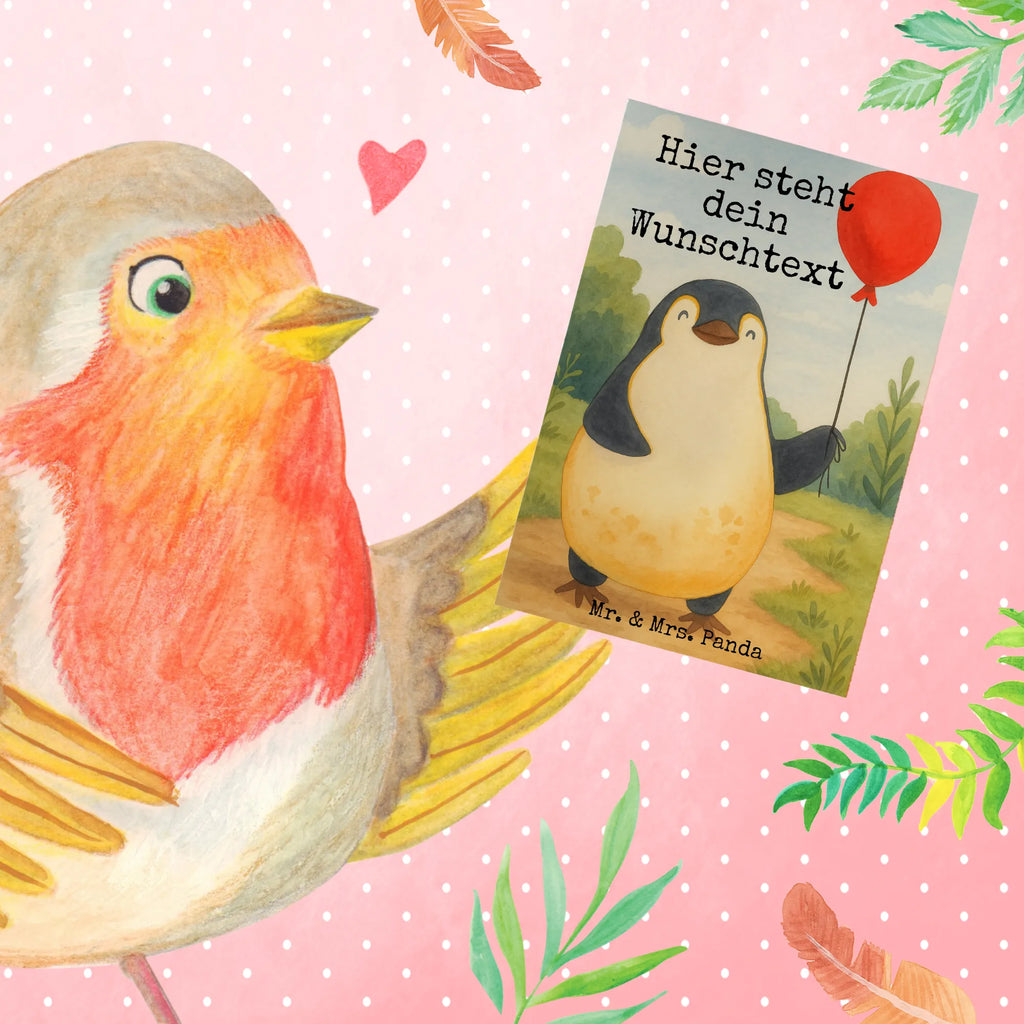 Spersonalizowana kartka z życzeniami pingwin balon Design Grußkarte mit persönlichen Nachrichten, Grußkarte selber drucken, Personalisierte Grußkarte, Personalisierte Glückwunschkarte, Grußkarte als Geldgeschenk, Grußkarte mit Namen, Grußkarte selbst gestalten, Personalisiertere Klappkarte, Personalisierte Hochzeitskarte, Personalisierte Einladungskarte, Grußkarten personalisiert, Personalisierte Karte, Personalisierte Geburtstagskarte, Pinguin, Neustart, beste Freundin, Tagträume, neues Leben, Geschenkidee, Motivation, Pinguine, Lebenslust, Luftballon, Liebe, Glück, Geschenk Freundin