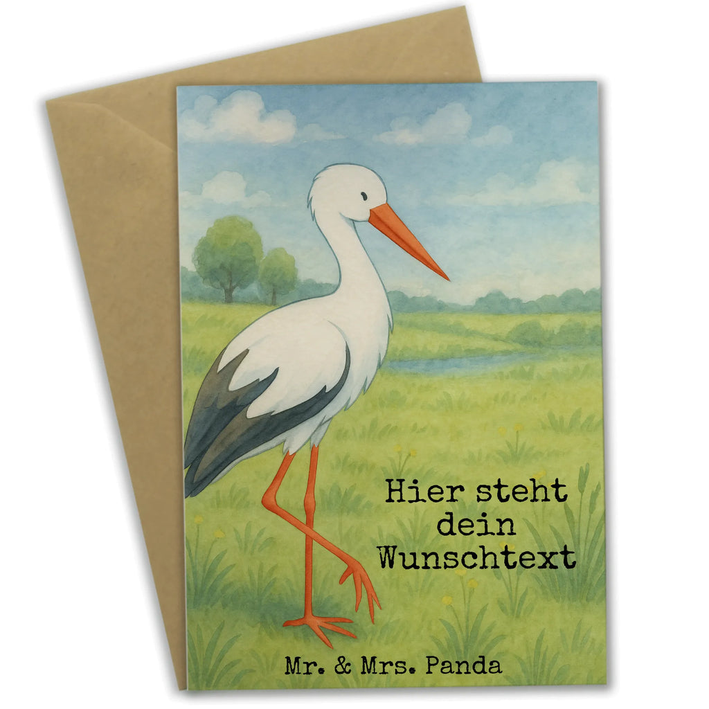 Personalised greetings card Stork Design Personalisierte Glückwunschkarte, Personalisierte Hochzeitskarte, Grußkarten personalisiert, Personalisiertere Klappkarte, Personalisierte Einladungskarte, Grußkarte selber drucken, Grußkarte mit Namen, Personalisierte Geburtstagskarte, Grußkarte als Geldgeschenk, Personalisierte Karte, Grußkarte mit persönlichen Nachrichten, Personalisierte Grußkarte, Grußkarte selbst gestalten, Tiermotive, Gute Laune, lustige Sprüche, Tiere, Störche, Babybauch, Schwangerschaft, Mutter, Geburt, Baby, Mütter, Schwanger, Storch, Mutter werden