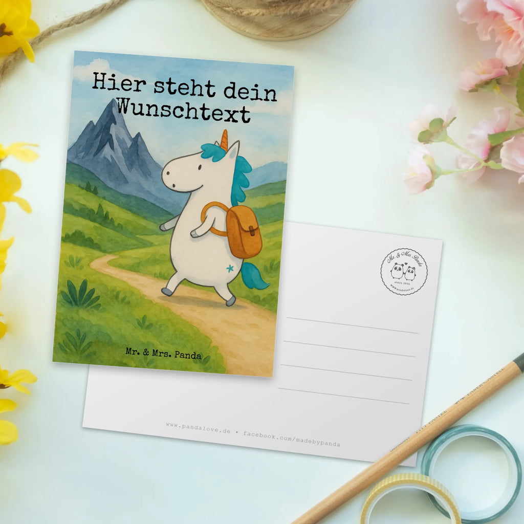 Personalizowana kartka pocztowa jednorożec alpinista Design Postkarte mit Namen, Karte mit Namen, Geschenkkarte mit Wunschtext, Grußkarte mit Wunschtext, Postkarte bedrucken, Karte mit Wunschtext, Ansichtskarte mit Namen, Grußkarte mit Namen, Postkarte mit Wunschtext, Einladung mit Namen, Einladung mit Wunschtext, Geschenkkarte mit Namen, Postkarte personalisierbar, Ansichtskarte mit Wunschtext, Einhorn, Einhörner, Einhorn Deko, Unicorn, Abenteuer, Abenteurer, Weltenbummler, Weltreise, Reisen, Berge, Urlaub, Bergsteiger, Entdecker