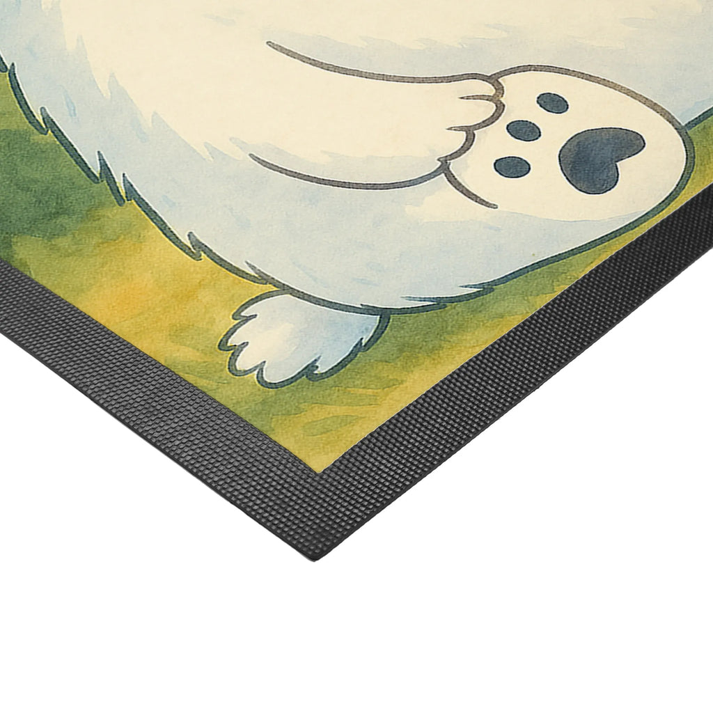 Spersonalizowana wycieraczka Niedźwiedź polarny leniwy Design Türvorleger mit Namen, Personalisierte Fußmatte, Personalisieruung, Türvorleger personalisiert, Fußmatte bedrucken, Personalisiert, Bedrucken, Wunschnamen, Haustürmatte personalisiert, Namensfussmatte, Fußmatte mit Namen, Bär, Teddy, Teddybär, Relaxen, Eisbär, Nordpol, Arbeit, Faul, Homeoffice, Arbeitsplatz, Entspannen, Büro, Bürojob