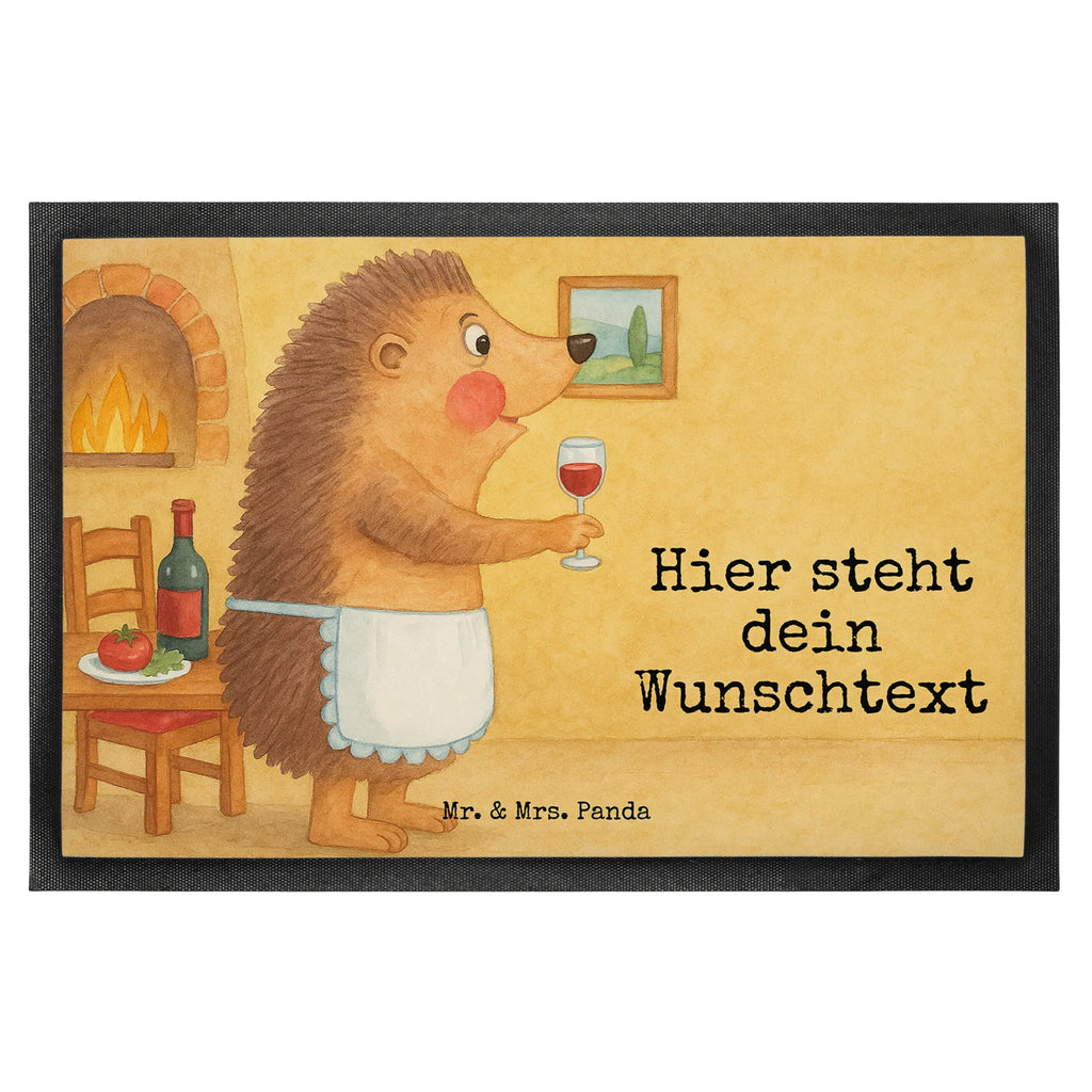 Personalisierte Fußmatte Igel Wein Design Bedrucken, Türvorleger personalisiert, Fußmatte mit Namen, Wunschnamen, Fußmatte bedrucken, Personalisierte Fußmatte, Personalisieruung, Türvorleger mit Namen, Haustürmatte personalisiert, Namensfussmatte, Personalisiert, Tiermotive, Gute Laune, lustige Sprüche, Tiere, Wein trinken, Weißwein, Wein Spruch, Rotwein, Igel, Geschenk Weinliebhaber, Wein Deko, Weinglas, Geschenk Weintrinker