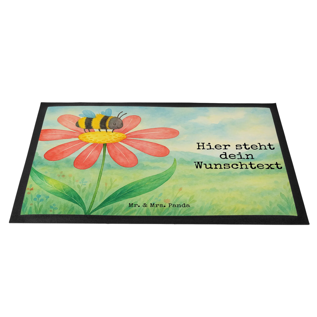 Personalisierte Fußmatte Hummel Blume Design Personalisierte Fußmatte, Fußmatte mit Namen, Personalisieruung, Personalisiert, Fußmatte bedrucken, Türvorleger mit Namen, Haustürmatte personalisiert, Namensfussmatte, Wunschnamen, Bedrucken, Türvorleger personalisiert, Tiermotive, Gute Laune, lustige Sprüche, Tiere, Hummel, Blume, Wespe, Flauschig, Natur, Feld, Hummeln, Biene