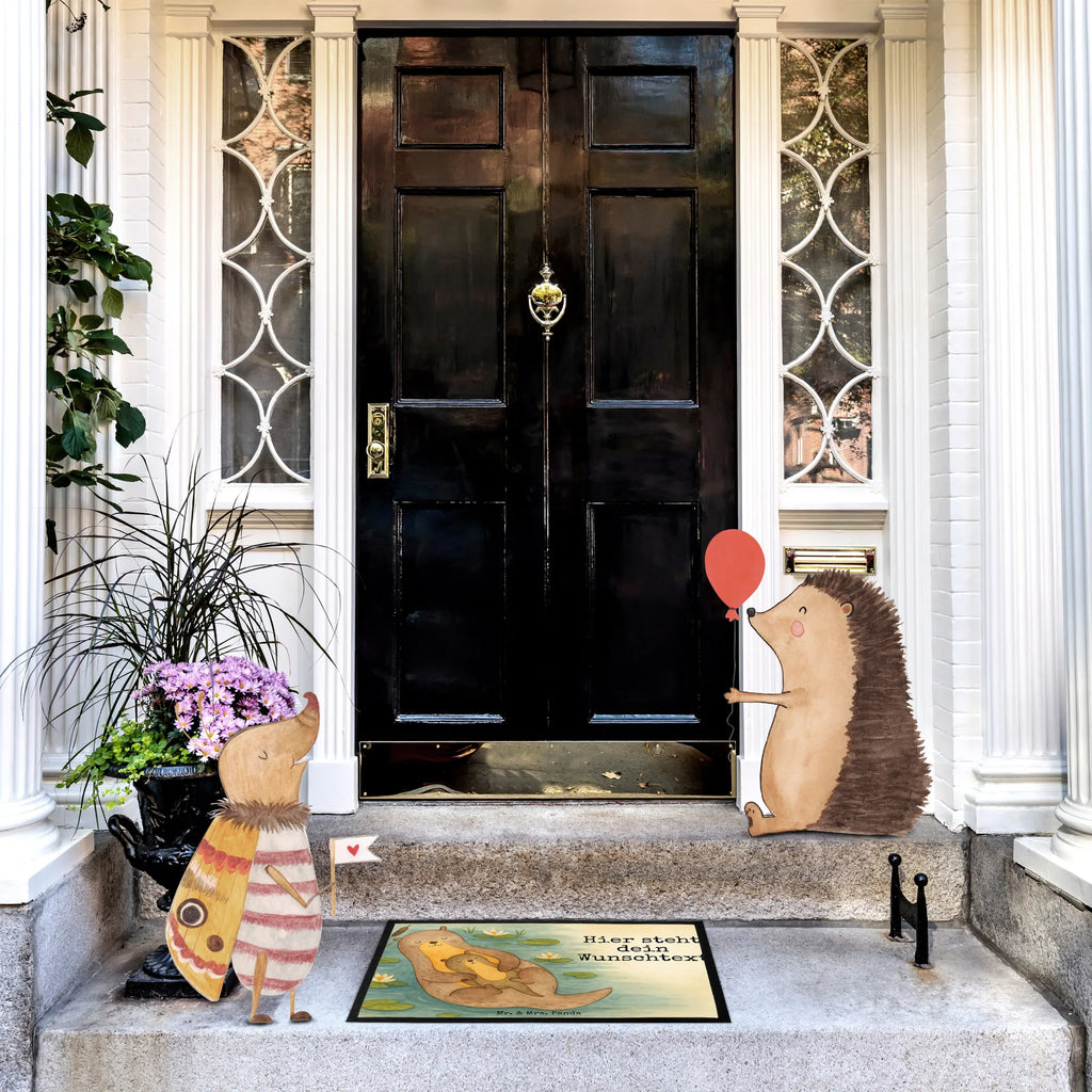 Personalisierte Fußmatte Otter Kind Design Personalisierte Fußmatte, Fußmatte mit Namen, Personalisieruung, Personalisiert, Fußmatte bedrucken, Türvorleger mit Namen, Haustürmatte personalisiert, Namensfussmatte, Wunschnamen, Bedrucken, Türvorleger personalisiert, Otter, Fischotter, Seeotter, Otter Seeotter See Otter