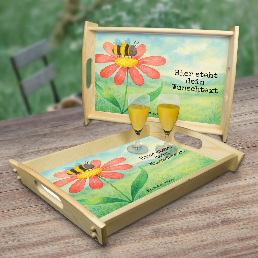 Personalised serving tray bumblebee flower Design Personalisiertes Tablett, Personalisiertes Holztablett, Tablett mit Namen, Personalisiertes Dekotablett, Personalisiertes Frühstückstablett, Personalisiertes Serviertablett, Serviertablett mit Namen, Personalisiertes Küchentablett, Tiermotive, Gute Laune, lustige Sprüche, Tiere, Blume, Wespe, Biene, Natur, Feld, Hummel, Hummeln, Flauschig
