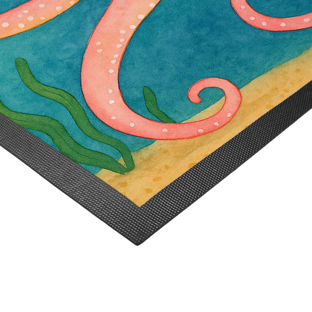 Personalisierte Fußmatte Tintenfisch Design Haustürmatte personalisiert, Fußmatte bedrucken, Wunschnamen, Personalisieruung, Namensfussmatte, Türvorleger mit Namen, Fußmatte mit Namen, Bedrucken, Personalisiert, Personalisierte Fußmatte, Türvorleger personalisiert, Tiermotive, Gute Laune, lustige Sprüche, Tiere, Krake, Arme, Tintenfisch, Wasser, Meerestier, Meer, Ozean