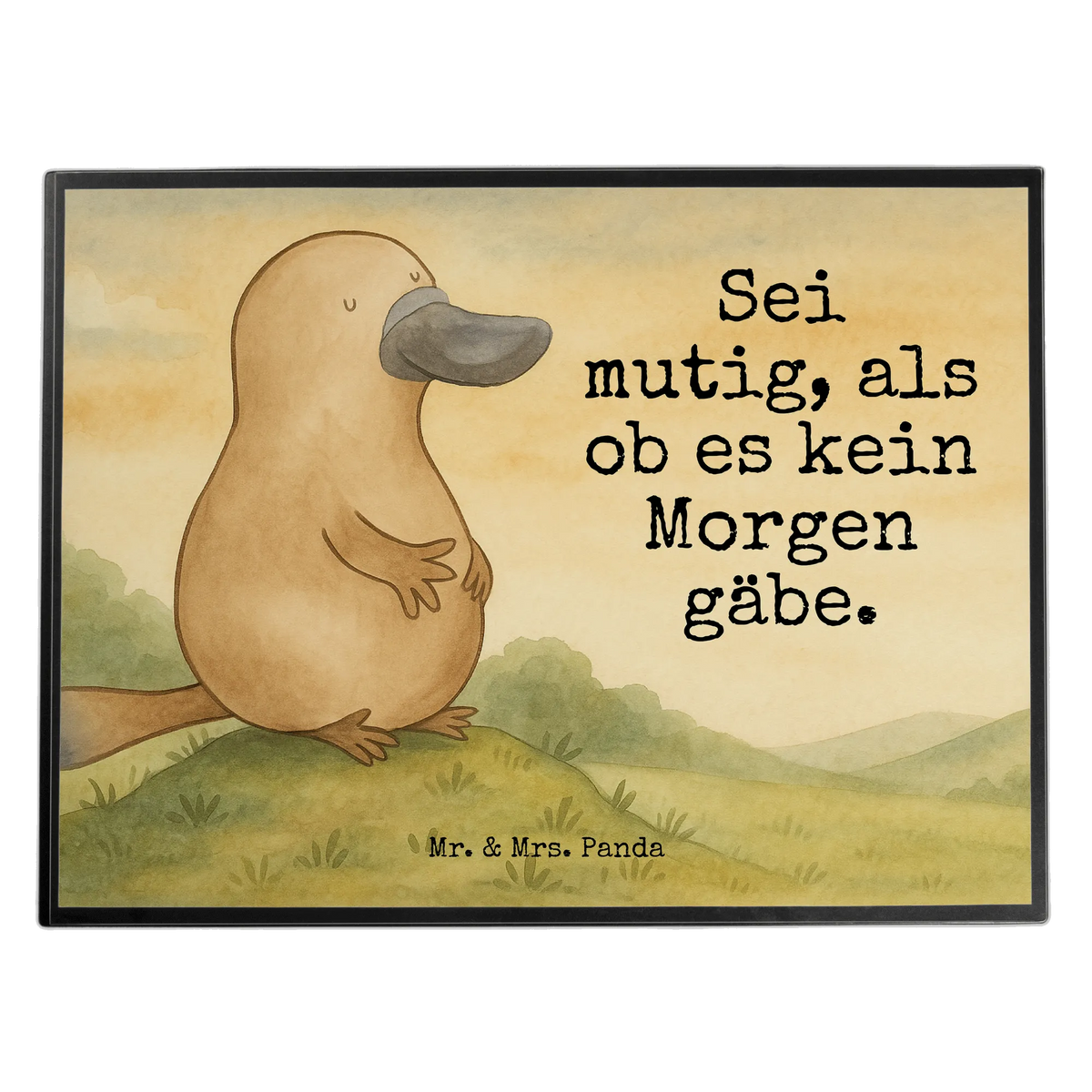 Podkładka na biurko dziobak Odwaga Design Zwierzeta morskie, Morze, Wakacje