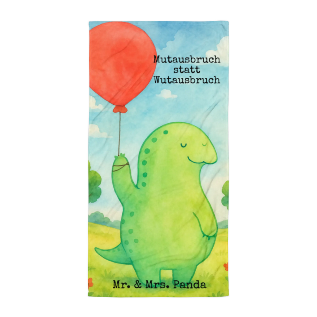 XL Badehandtuch Schildkröte Luftballon Design Handtuch, Badetuch, Duschtuch, Strandtuch, Saunatuch, Schildkröte, Schildkröten, Mutausbruch, Motivation, Motivationsspruch
