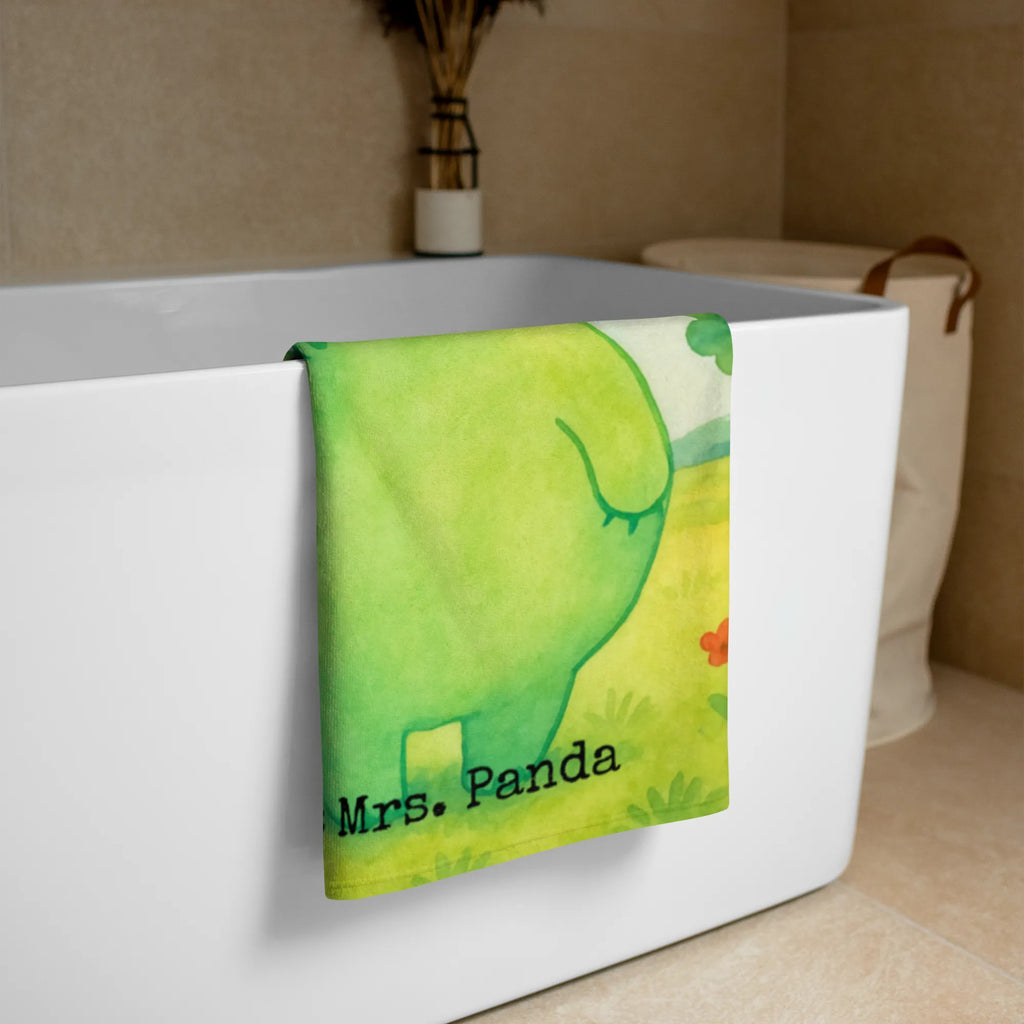 XL Badehandtuch Schildkröte Luftballon Design Handtuch, Badetuch, Duschtuch, Strandtuch, Saunatuch, Schildkröte, Schildkröten, Mutausbruch, Motivation, Motivationsspruch