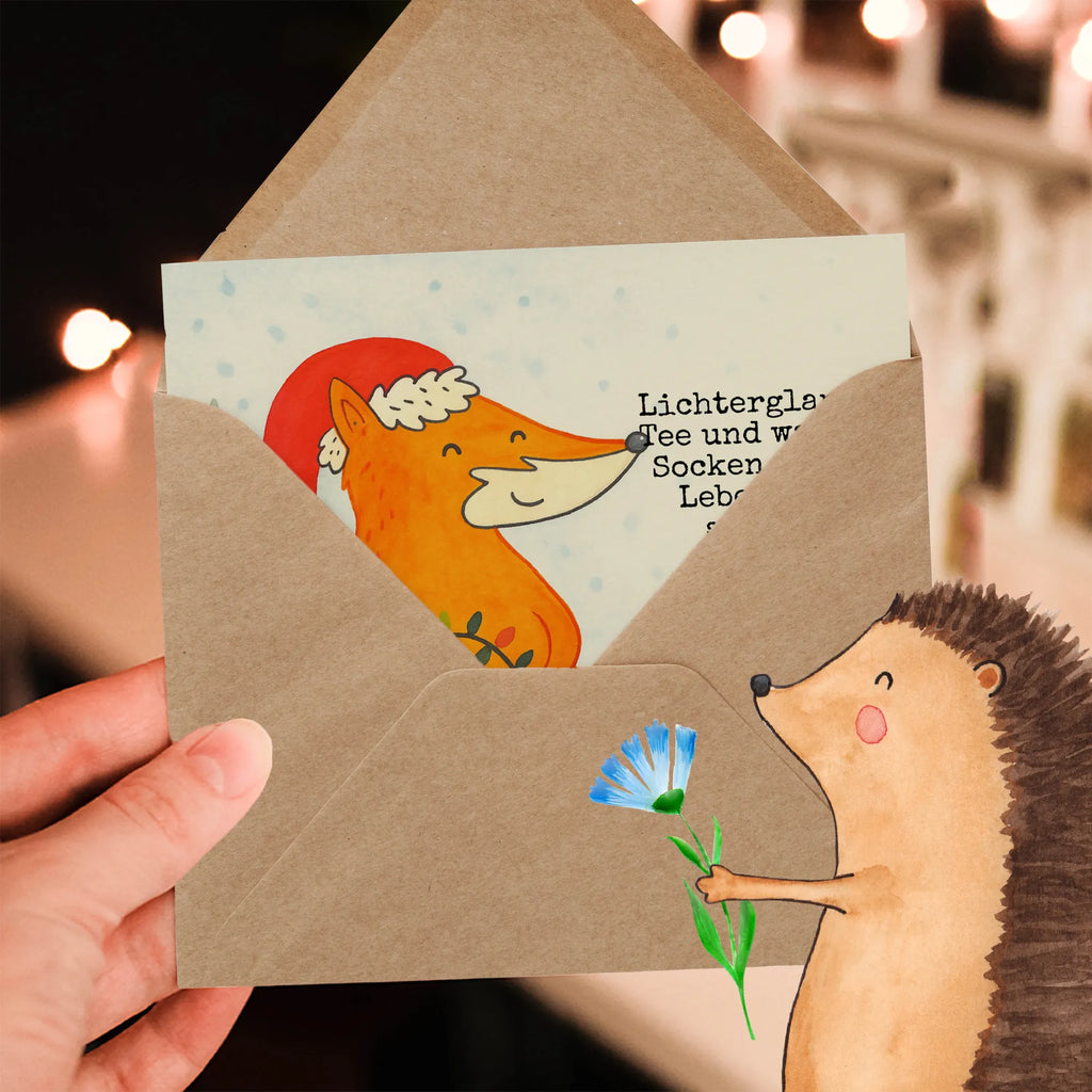 Deluxe Karte Fuchs Weihnachten Design Karte, Grußkarte, Klappkarte, Einladungskarte, Glückwunschkarte, Hochzeitskarte, Geburtstagskarte, Hochwertige Grußkarte, Hochwertige Klappkarte, Winter, Weihnachten, Weihnachtsdeko, Nikolaus, Advent, Heiligabend, Wintermotiv, Fuchs, Füchse, Spruch schön, Geschenk Weihnachten, Weihnachtsmann, Weihnachtszeit