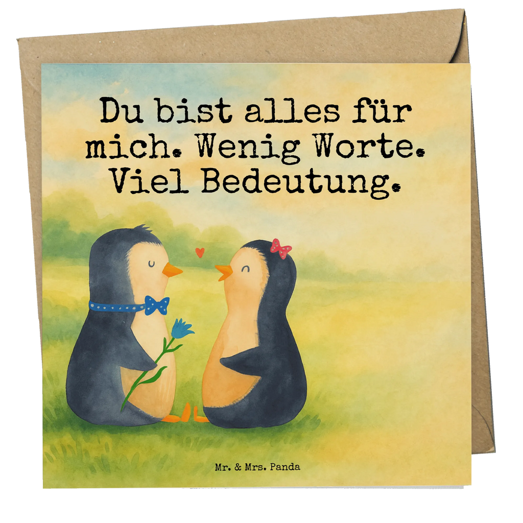 Deluxe Karte Pinguin Pärchen Design Karte, Grußkarte, Klappkarte, Einladungskarte, Glückwunschkarte, Hochzeitskarte, Geburtstagskarte, Hochwertige Grußkarte, Hochwertige Klappkarte, Pinguin, Pinguine, Liebe, Liebespaar, Liebesbeweis, Liebesgeschenk, Verlobung, Jahrestag, Hochzeitstag, Hochzeit, Hochzeitsgeschenk, große Liebe, Traumpaar